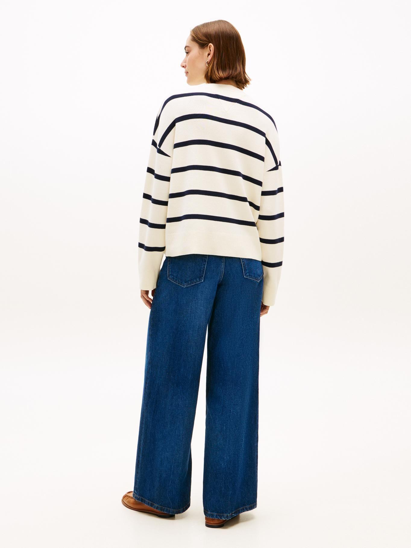Sweater De Punto Con Logo Bordado-2