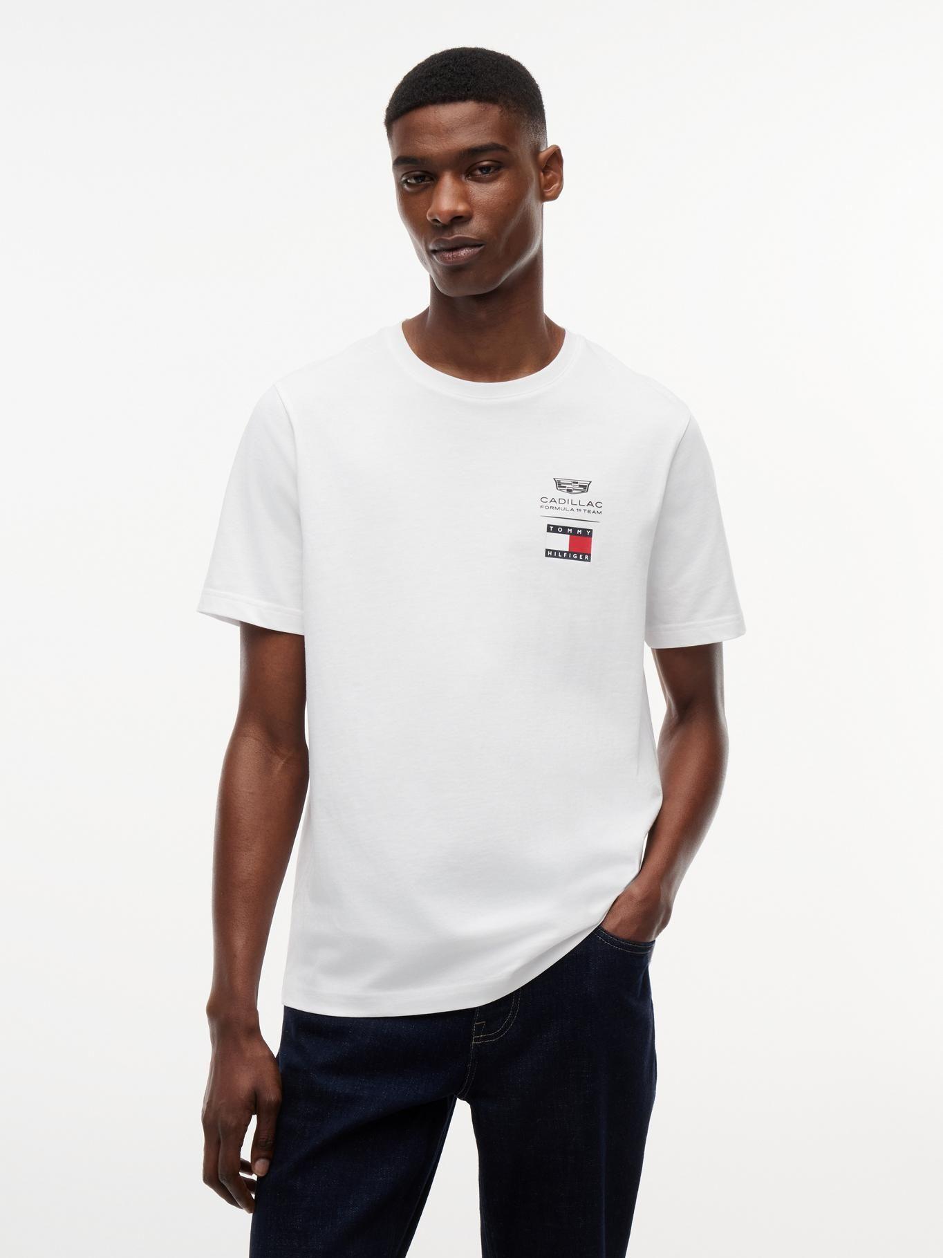 Polera TH x Cadillac F1 YBR Blanco Tommy Hilfiger-0