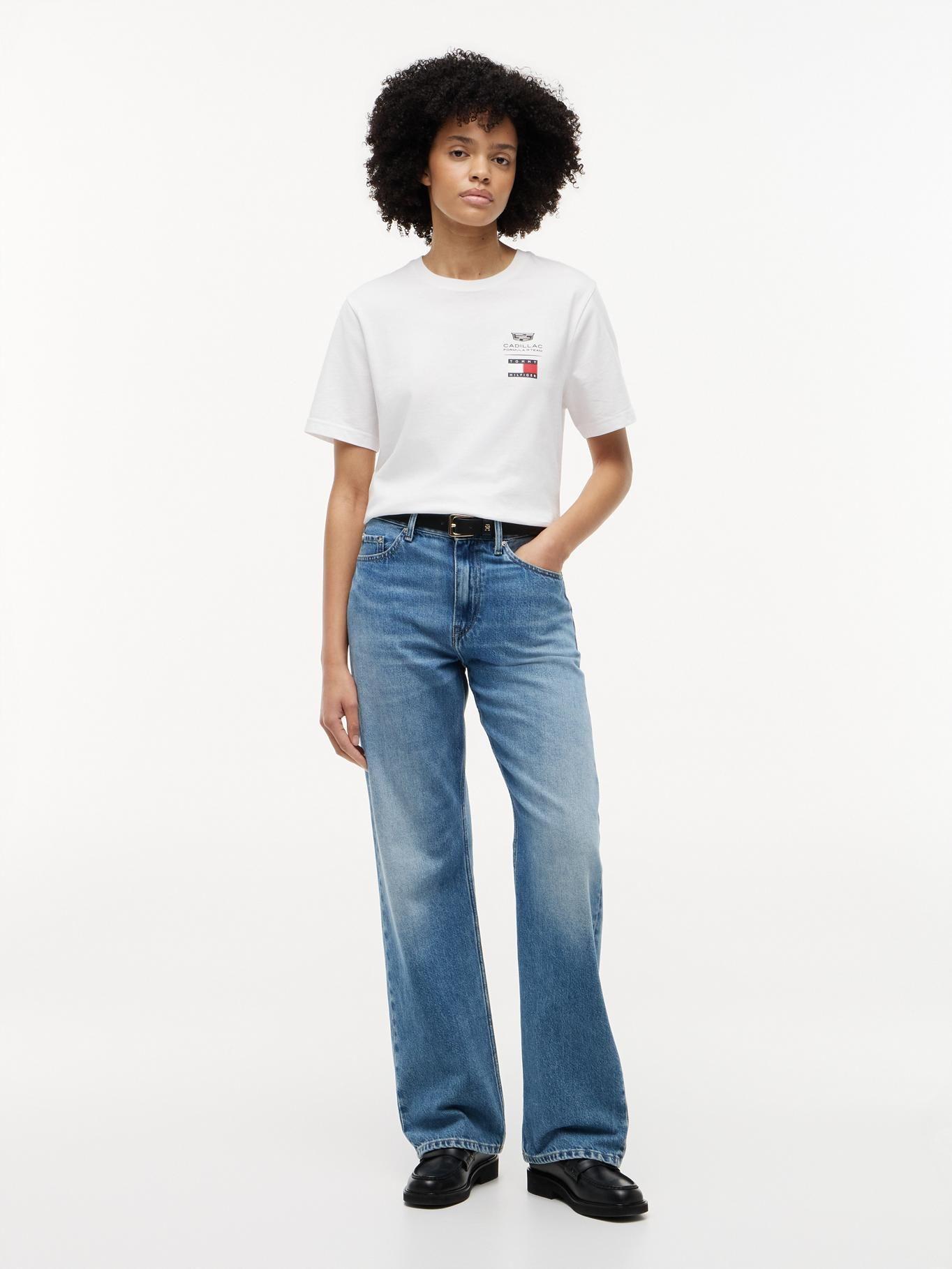 Polera TH x Cadillac F1 YBR Blanco Tommy Hilfiger-3