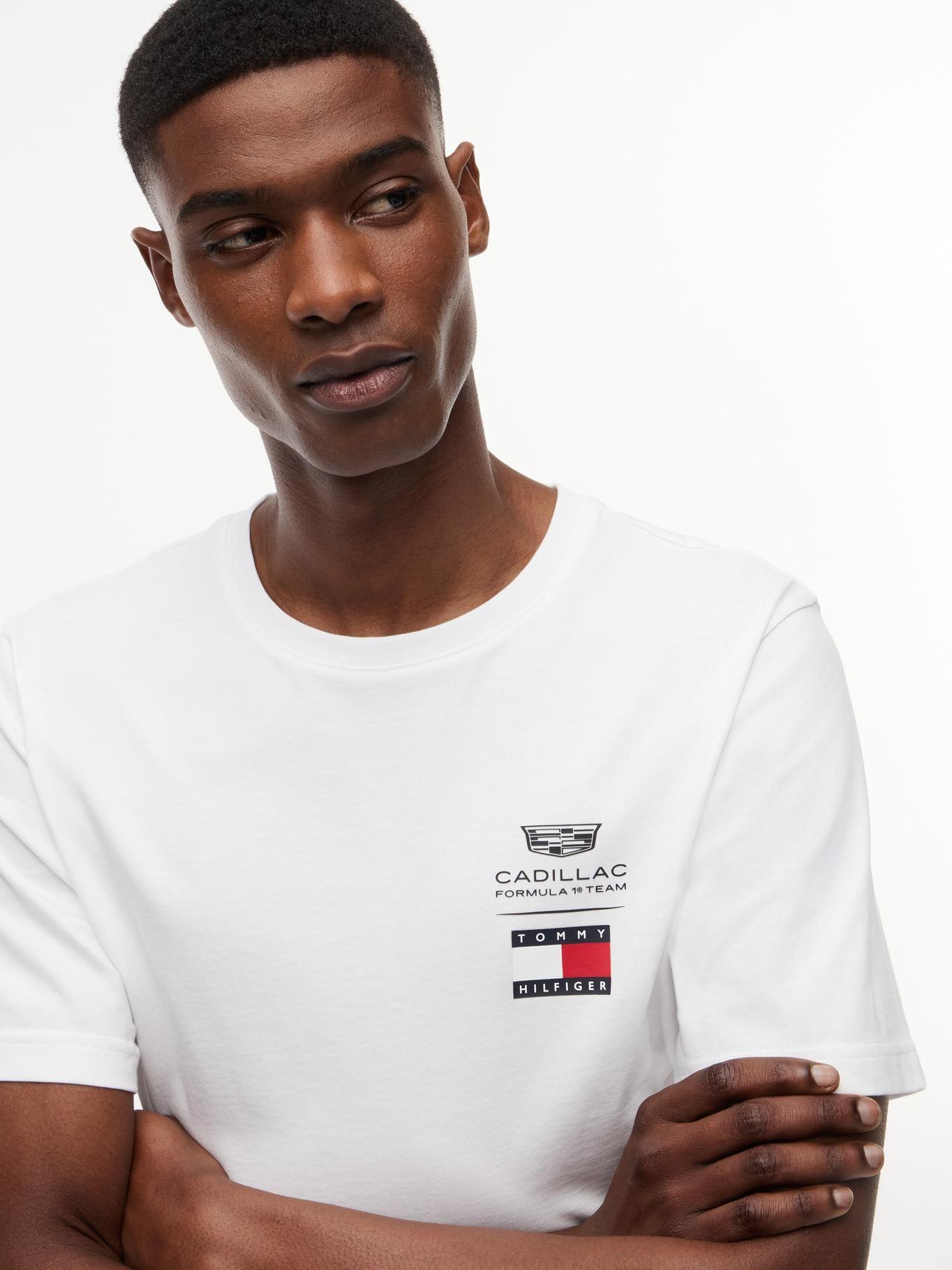 Polera TH x Cadillac F1 YBR Blanco Tommy Hilfiger-6