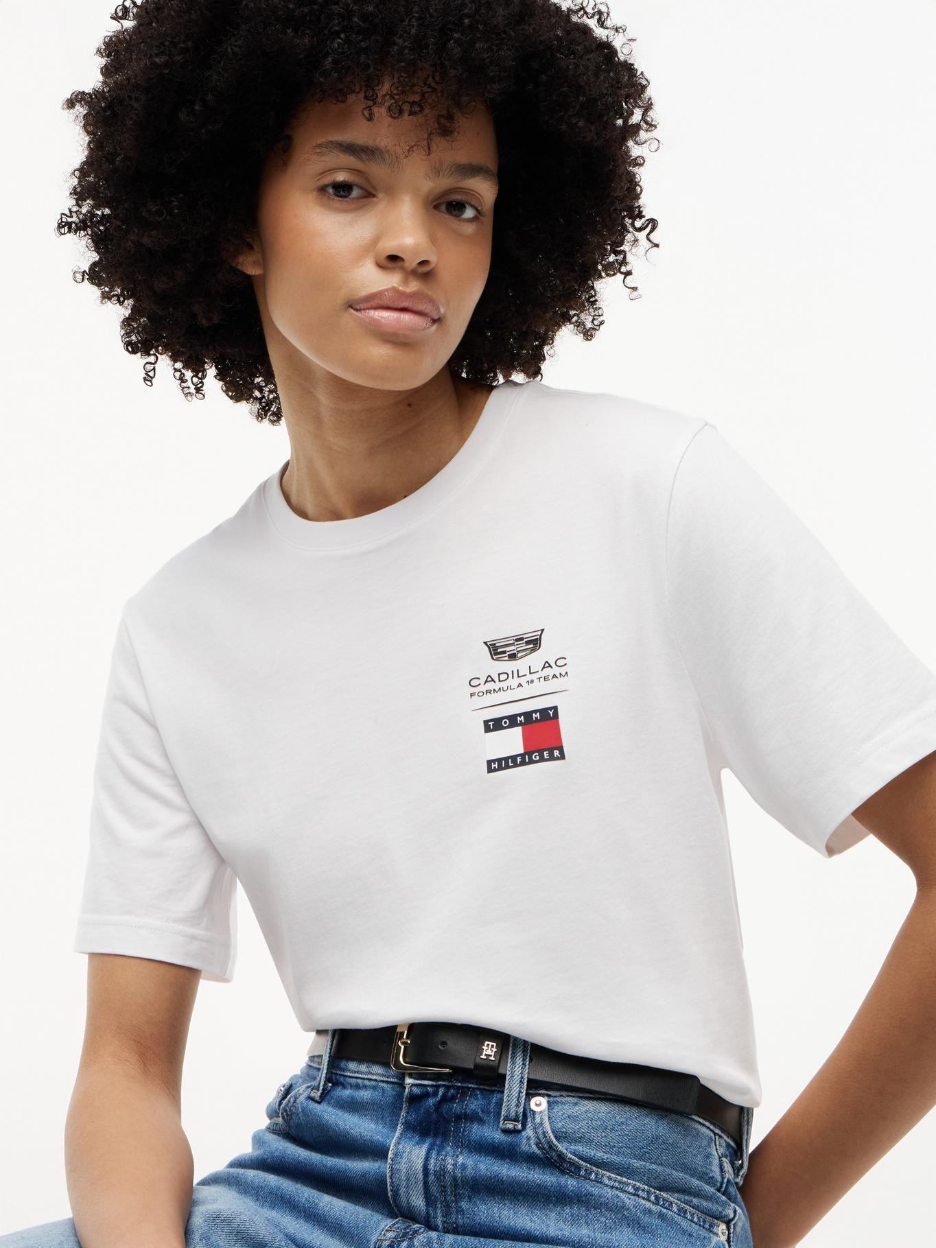 Polera TH x Cadillac F1 YBR Blanco Tommy Hilfiger-7