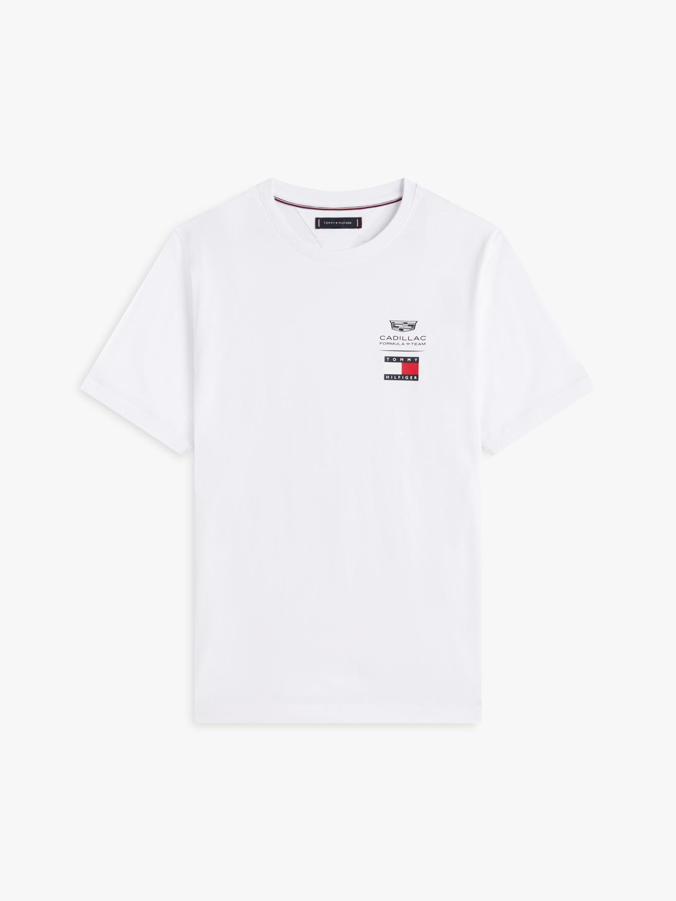 Polera TH x Cadillac F1 YBR Blanco Tommy Hilfiger-9