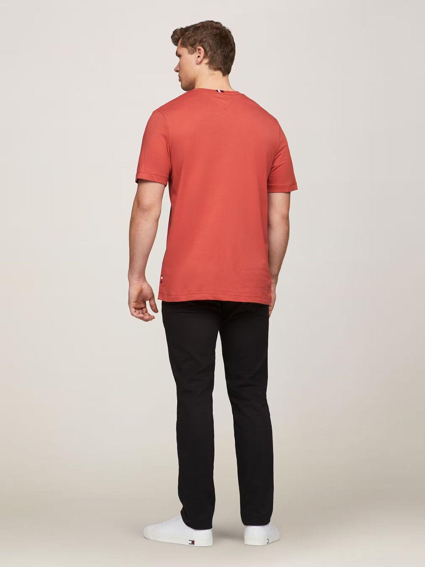 Polera Chest Stipe Con Logo Rojo Tommy Hilfiger-2