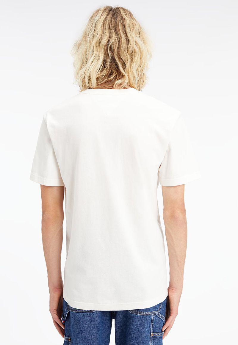 Polera Classic Varsity Blanco Tommy Jeans-1