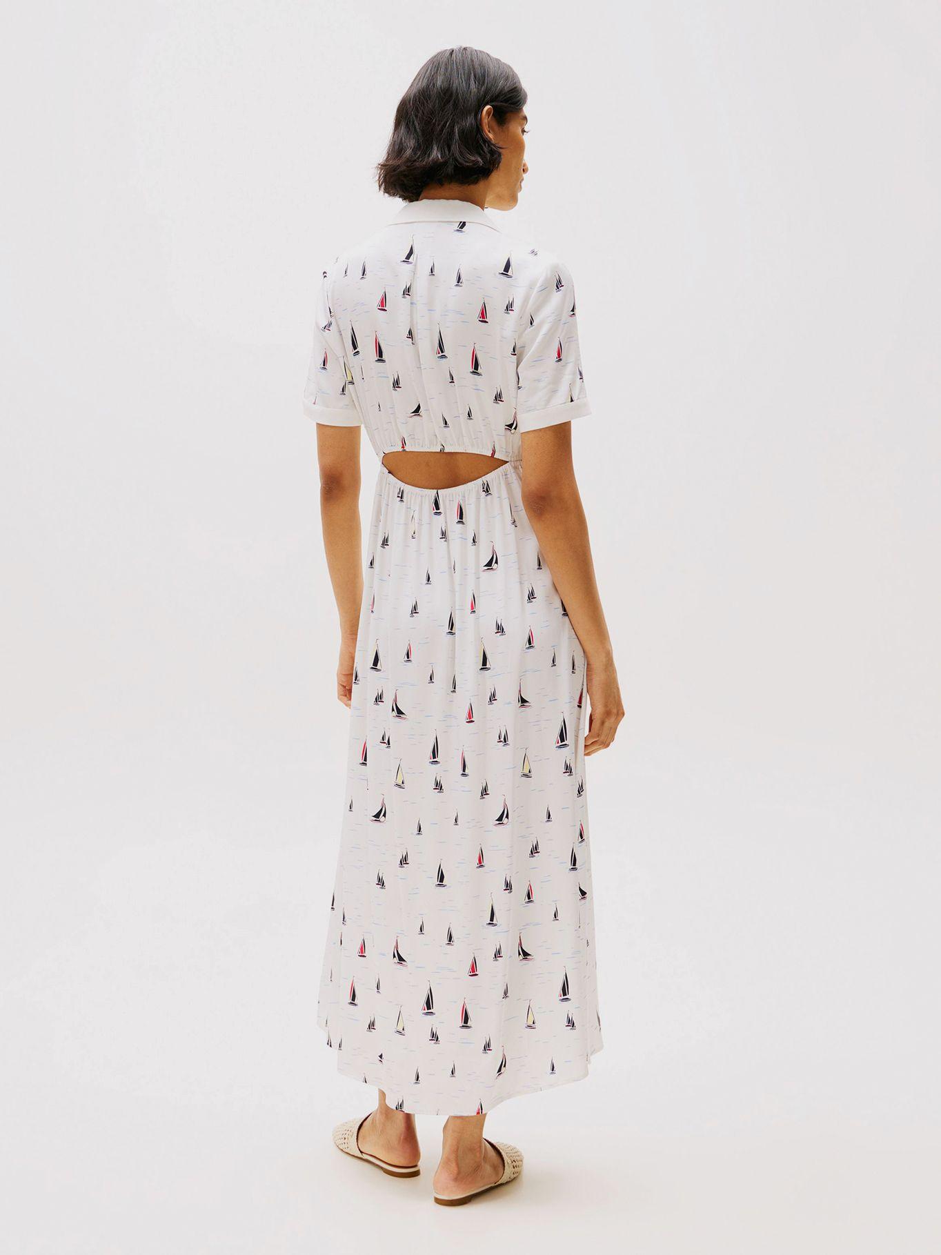 Vestido Estampado Blanco Tommy Hilfiger-1