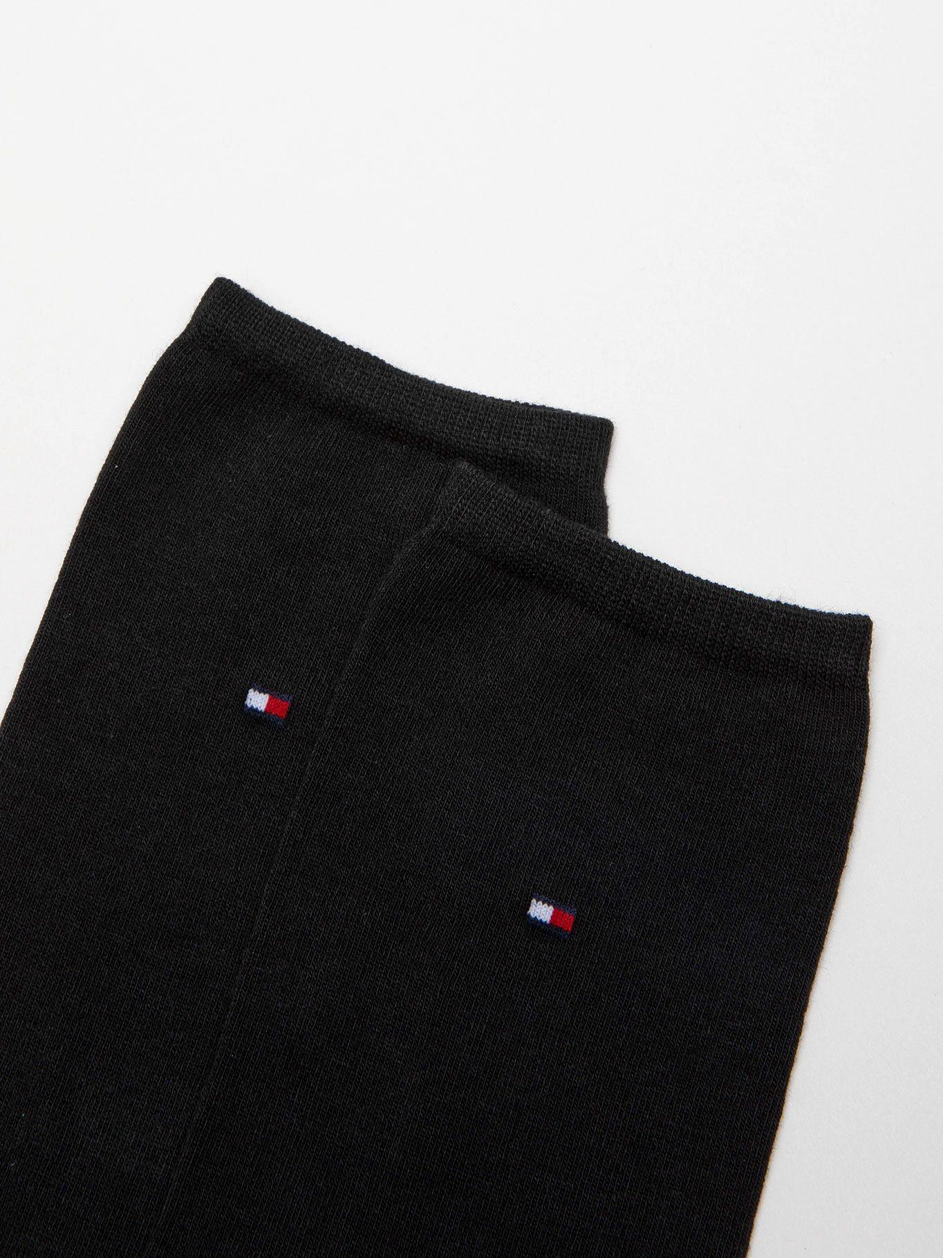 Pack 2 Calcetin Logo Bordado Negro Tommy Hilfiger-2