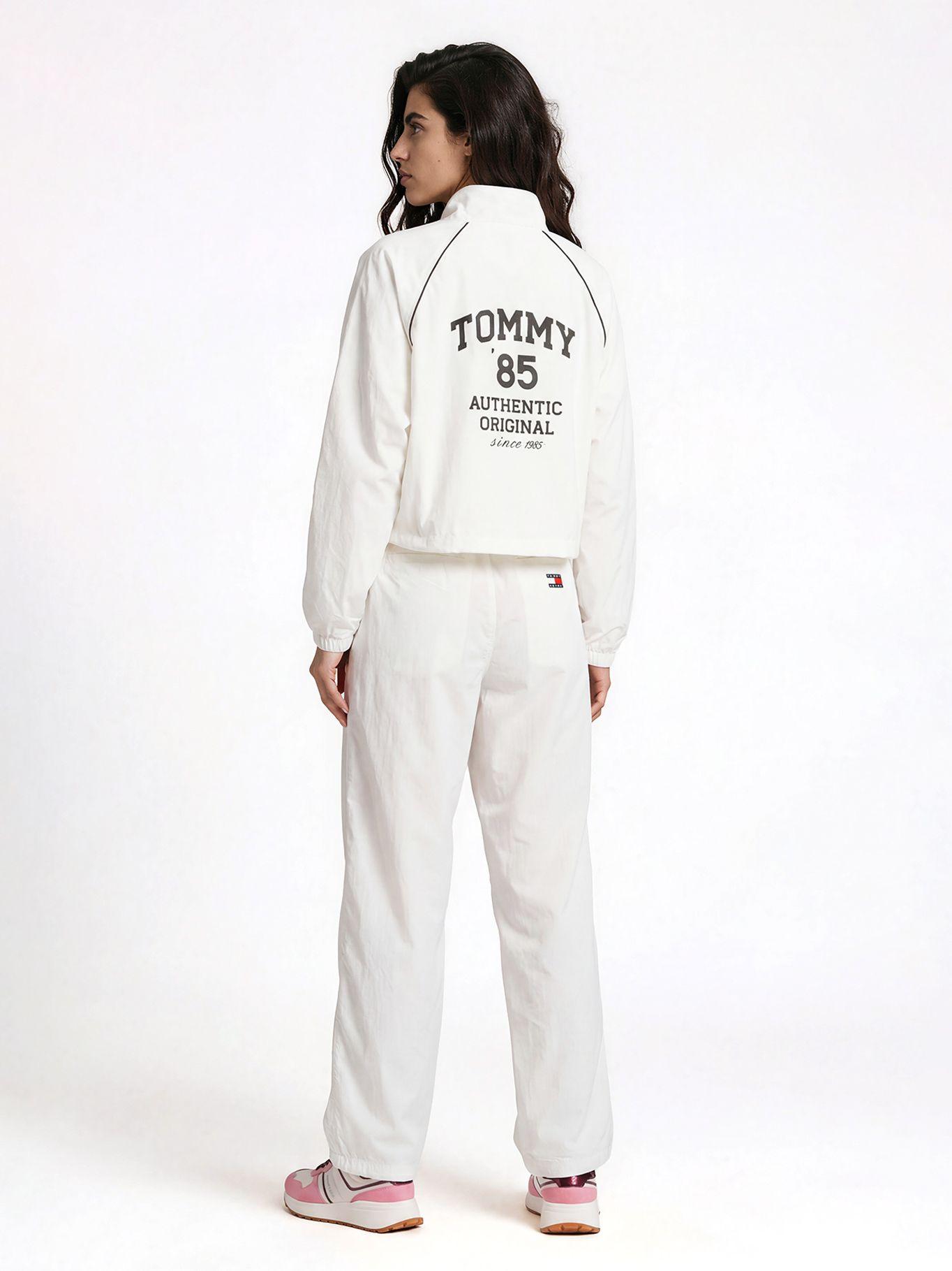Chaqueta Tracker Cropped Blanco Tommy Jeans-2