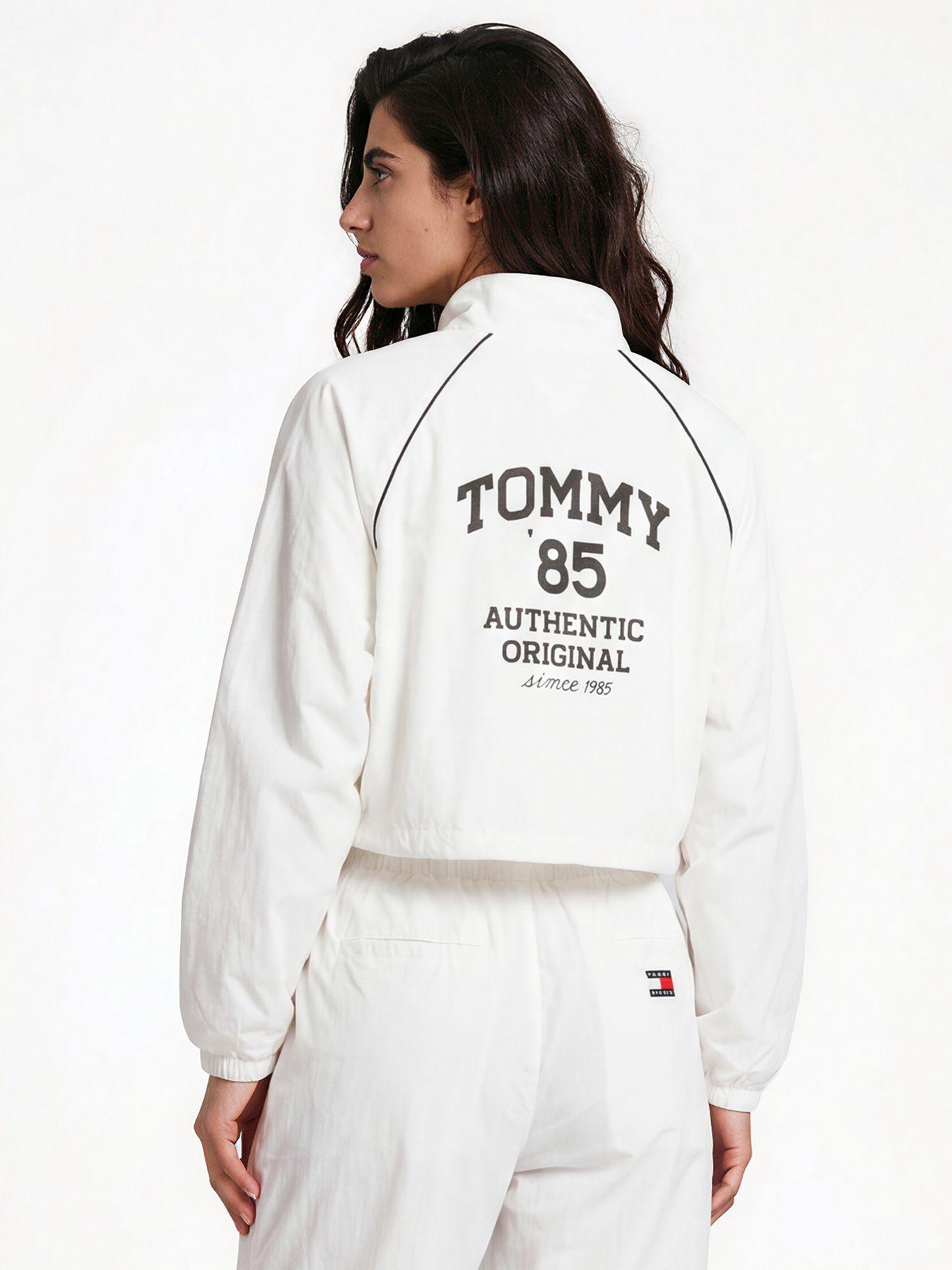 Chaqueta Tracker Cropped Blanco Tommy Jeans-3