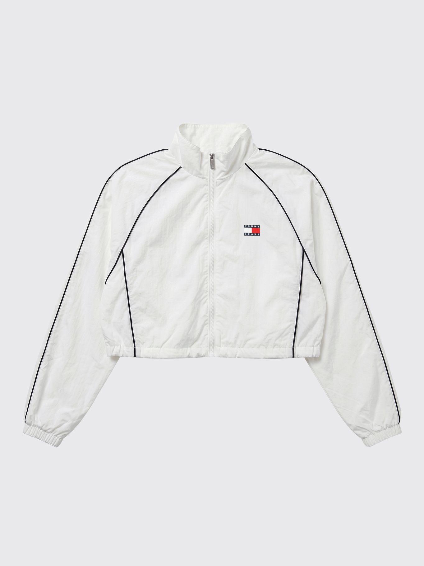 Chaqueta Tracker Cropped Blanco Tommy Jeans-4
