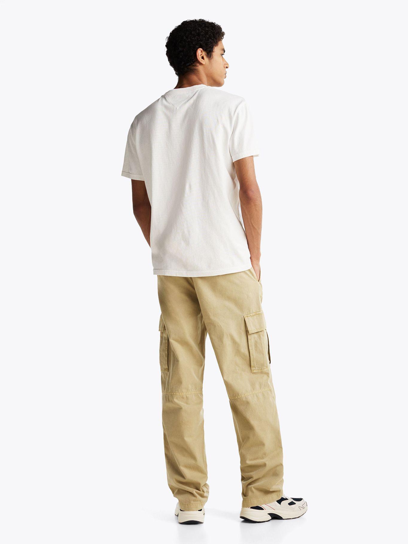 Polera Varsity Con Efecto Lavado Blanco Tommy Jeans-2