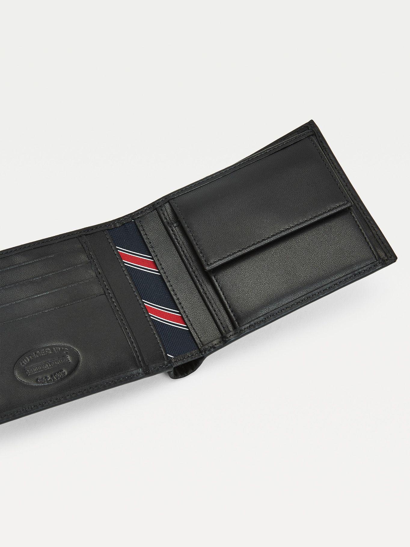 Set De Llavero Y Billetera De Cuero Negro Tommy Hilfiger-3