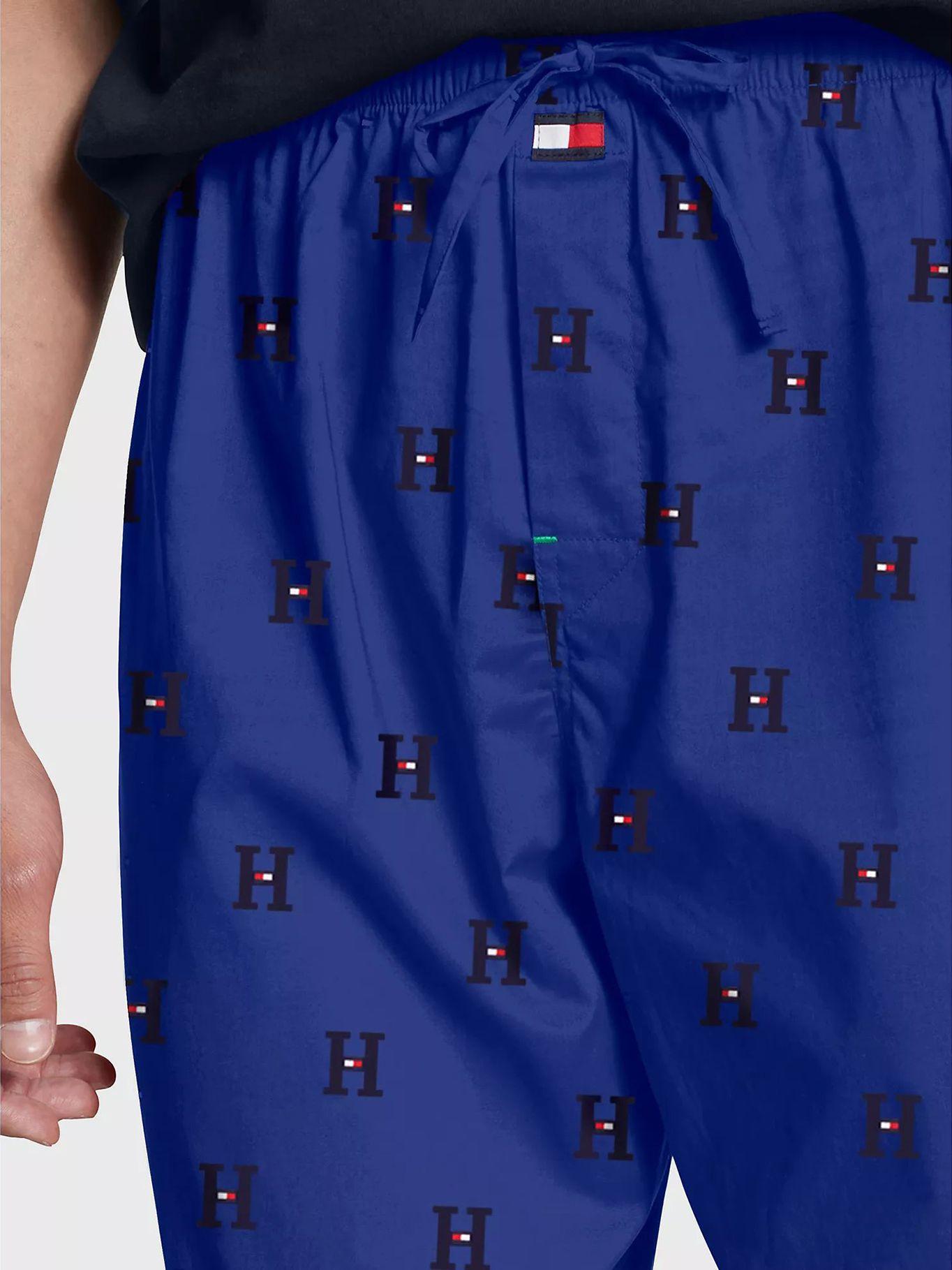 Set Pijama Con Logo Azul Tommy Hilfiger-2