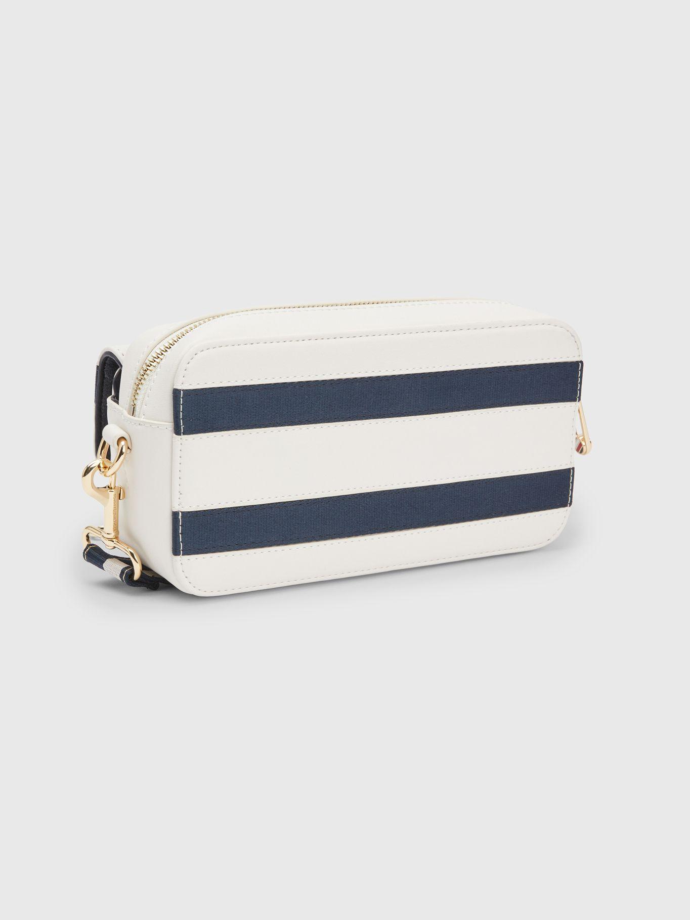 Bandolera Iconic A Rayas Blanco Tommy Hilfiger-2