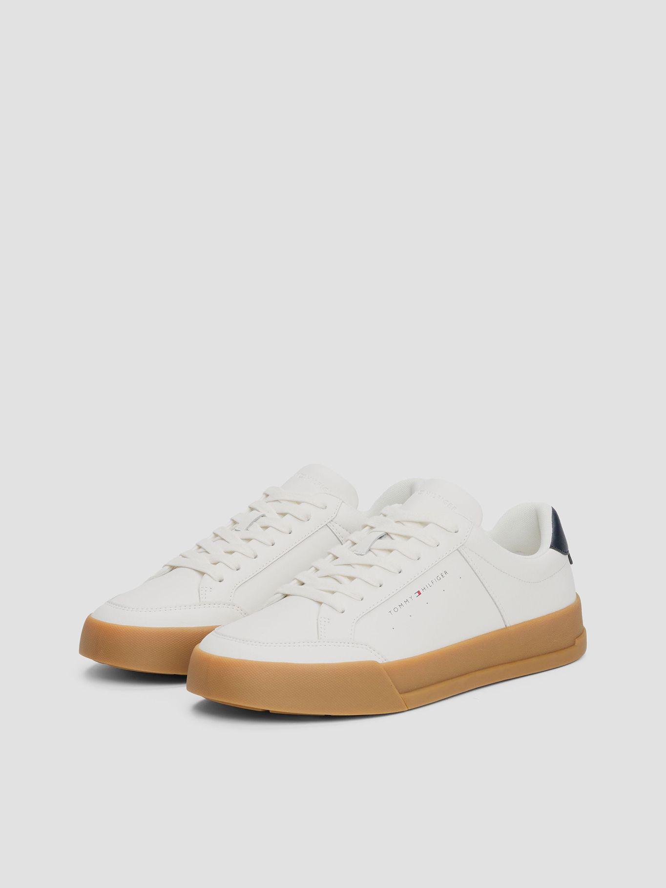 Zapatillas Con Logo A Contraste Blanco Tommy Hilfiger-0