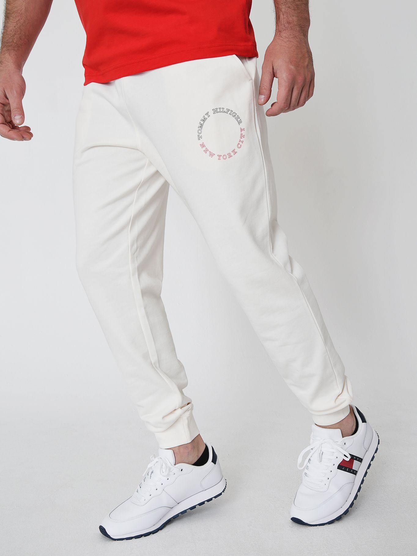 Joggers Monotype Logo Blanco Tommy Hilfiger-0