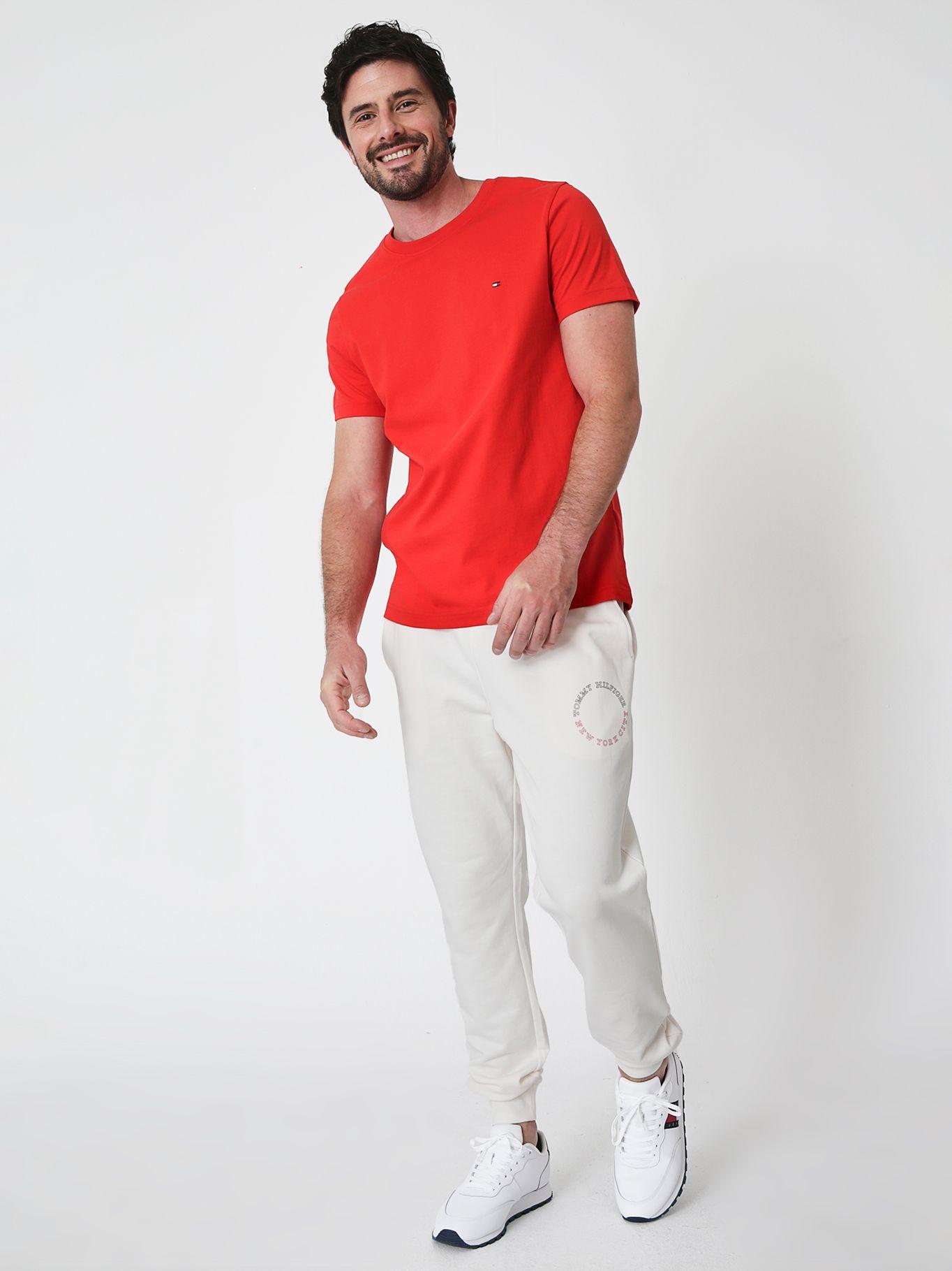 Joggers Monotype Logo Blanco Tommy Hilfiger-2