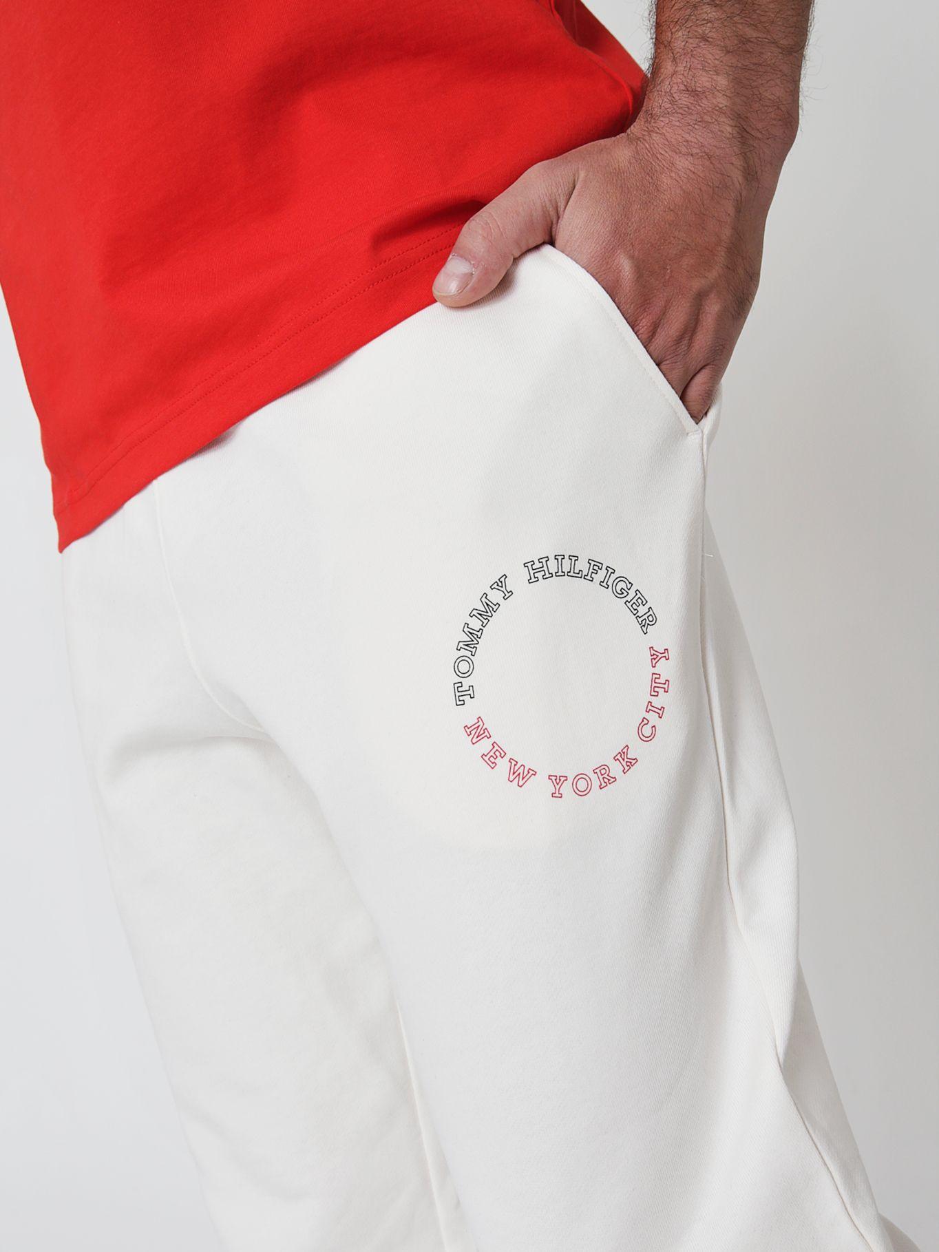 Joggers Monotype Logo Blanco Tommy Hilfiger-3