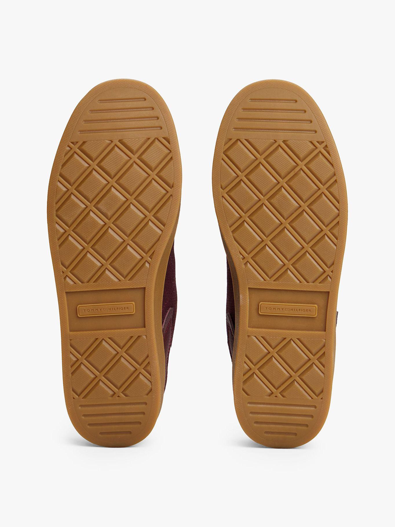Zapatillas Color Block Monogram Burdeo Tommy Hilfiger-3
