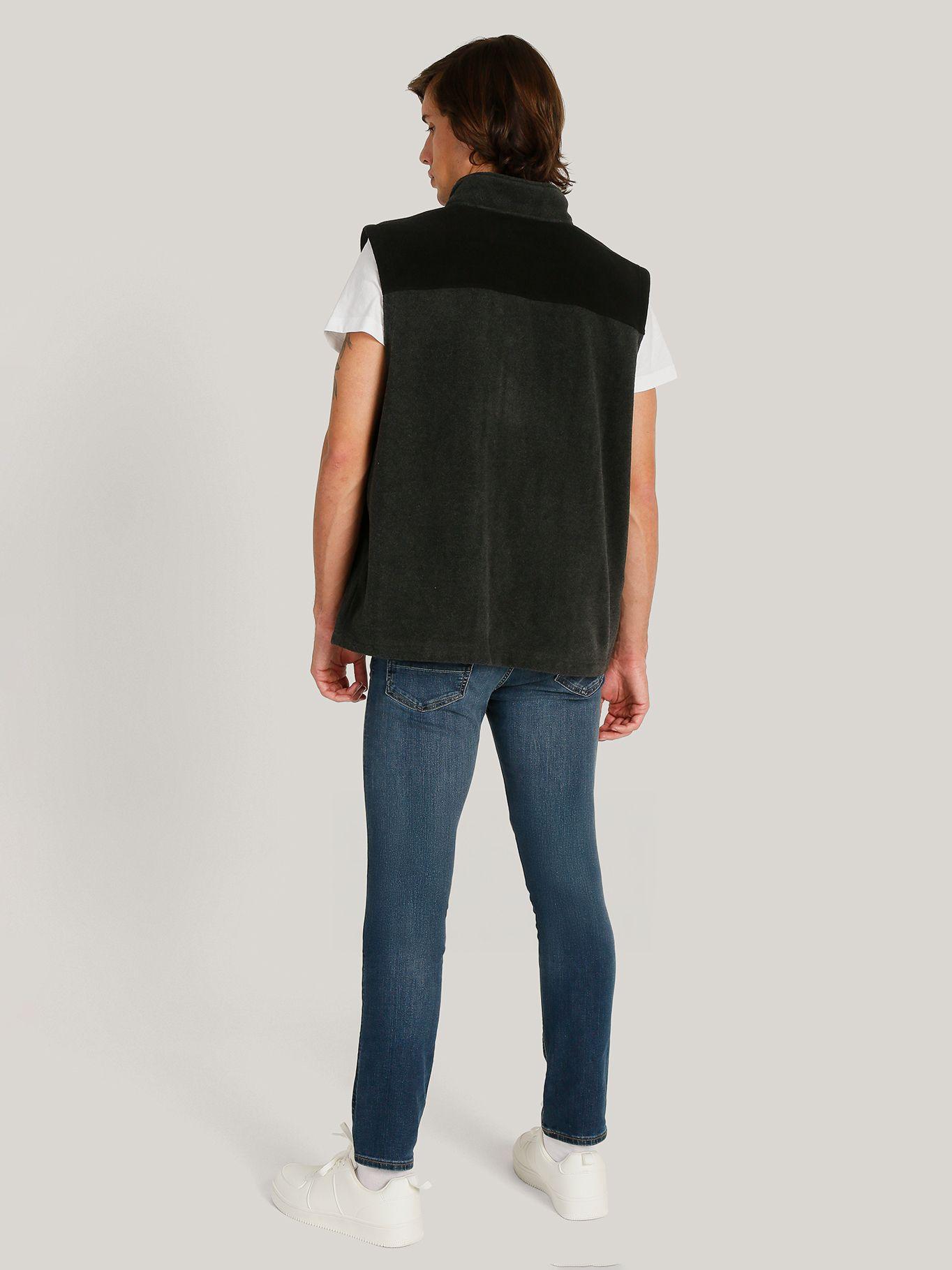 Chaqueta Vest Solid y Logo Gris Tommy Hilfiger-2