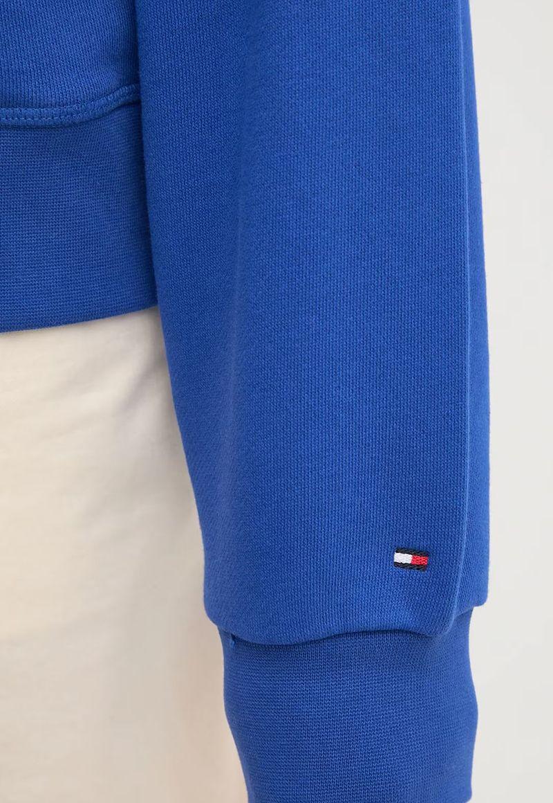 Polerón Hoodie Contrast Azul Flag Logo Tommy Hilfiger-4