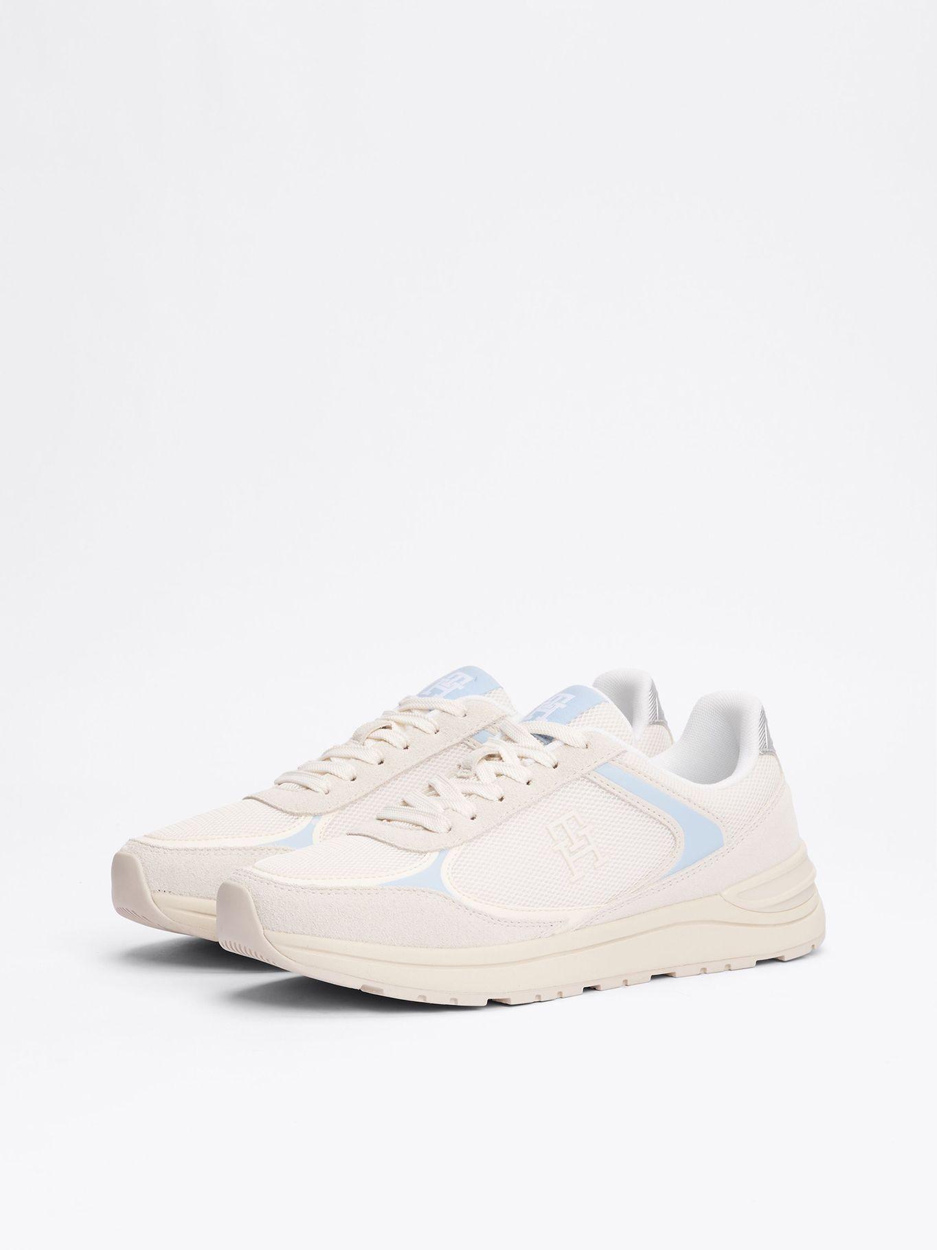Zapatillas Casual Fashion Runner Mix Blanco Tommy Hilfiger-0