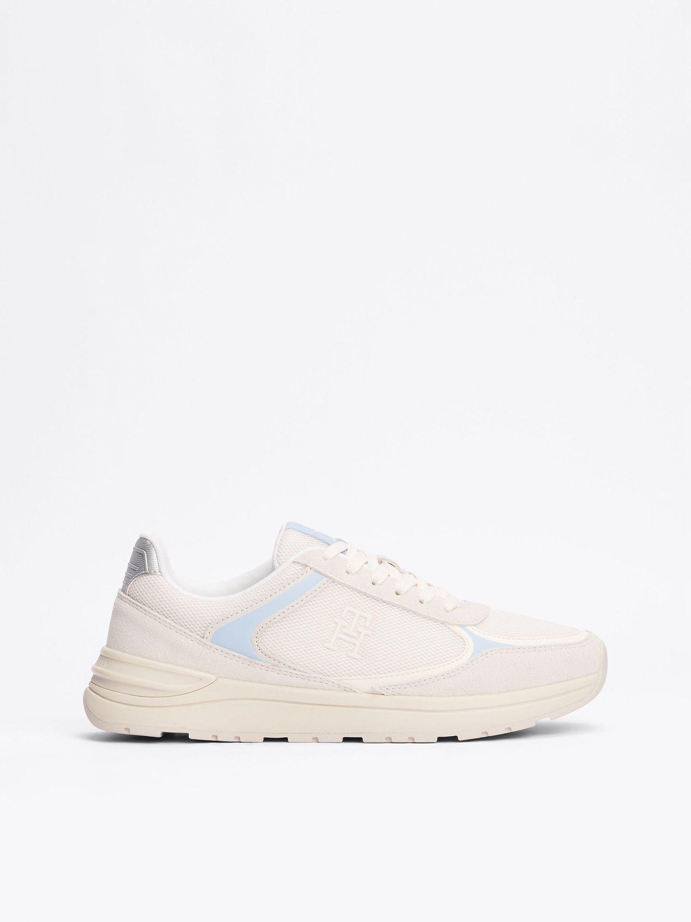 Zapatillas Casual Fashion Runner Mix Blanco Tommy Hilfiger-4
