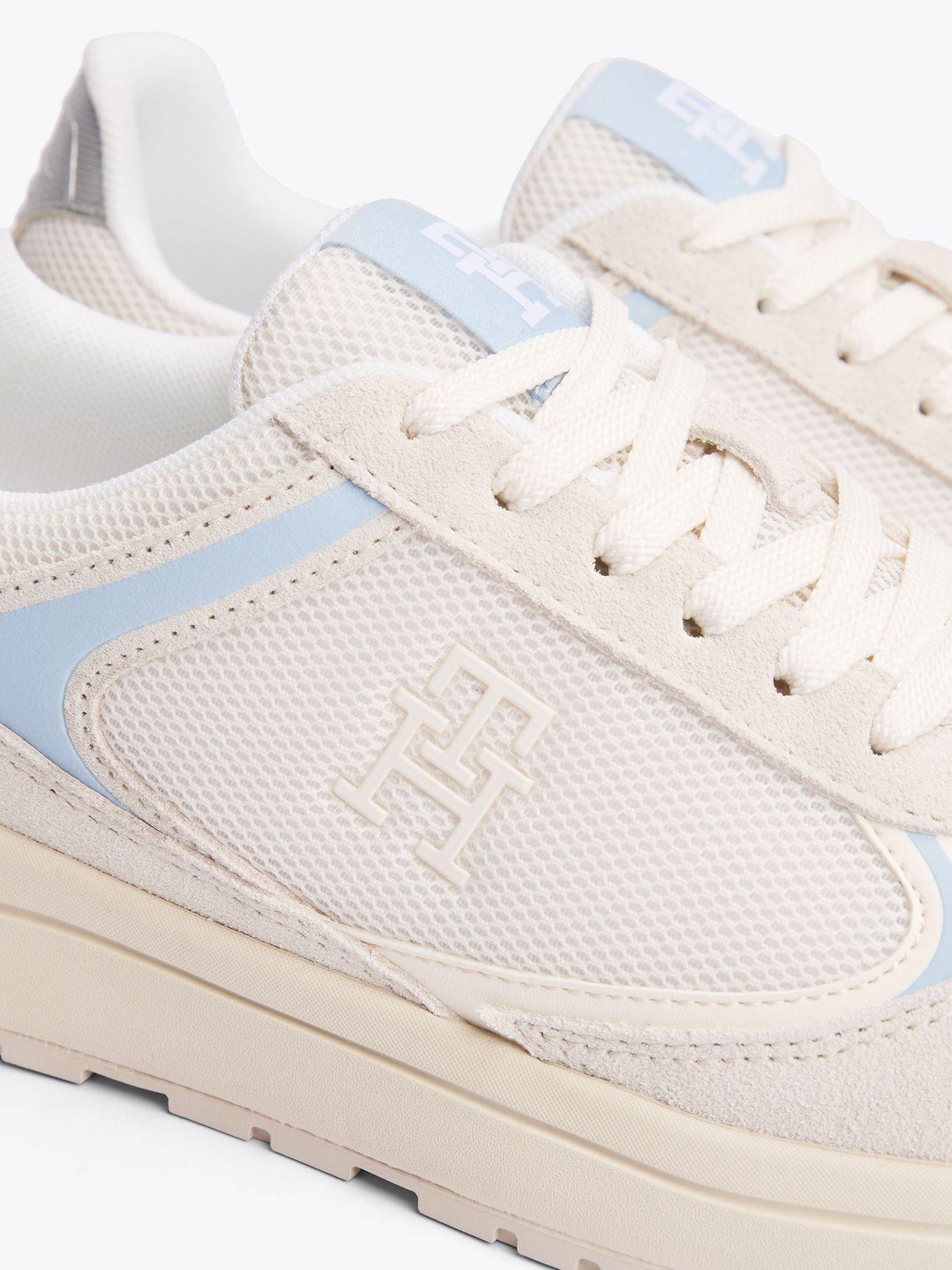 Zapatillas Casual Fashion Runner Mix Blanco Tommy Hilfiger-6