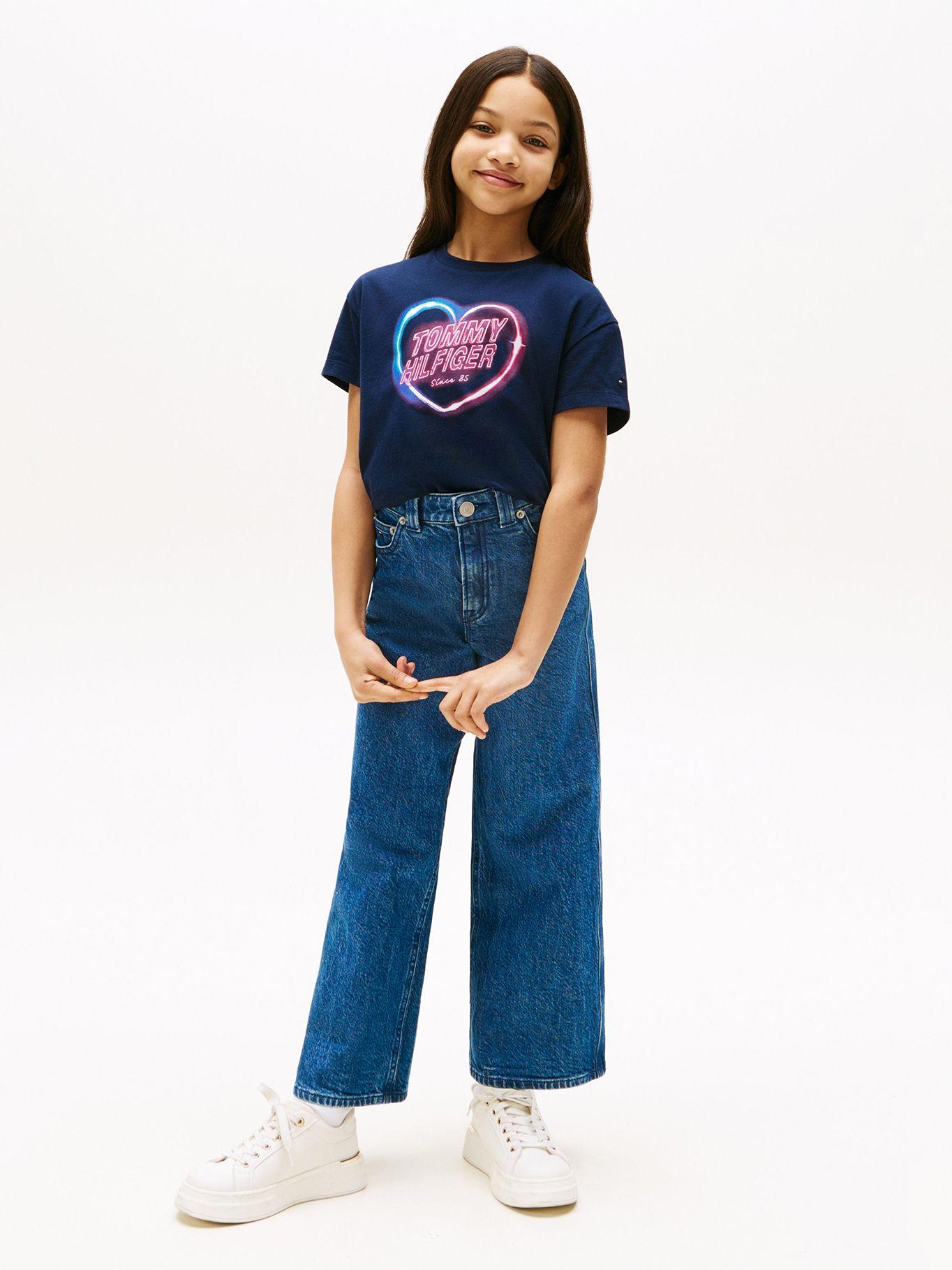 Polera Con Logo Gráfico Azul Tommy Hilfiger-1