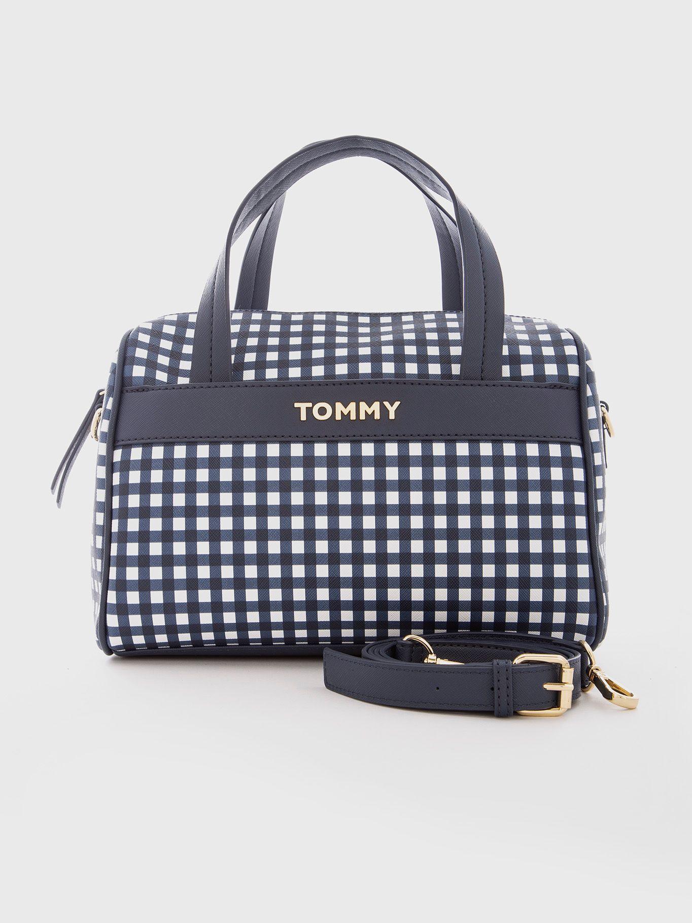 Cartera Bandolera Square Print Azul Tommy Hilfiger-0