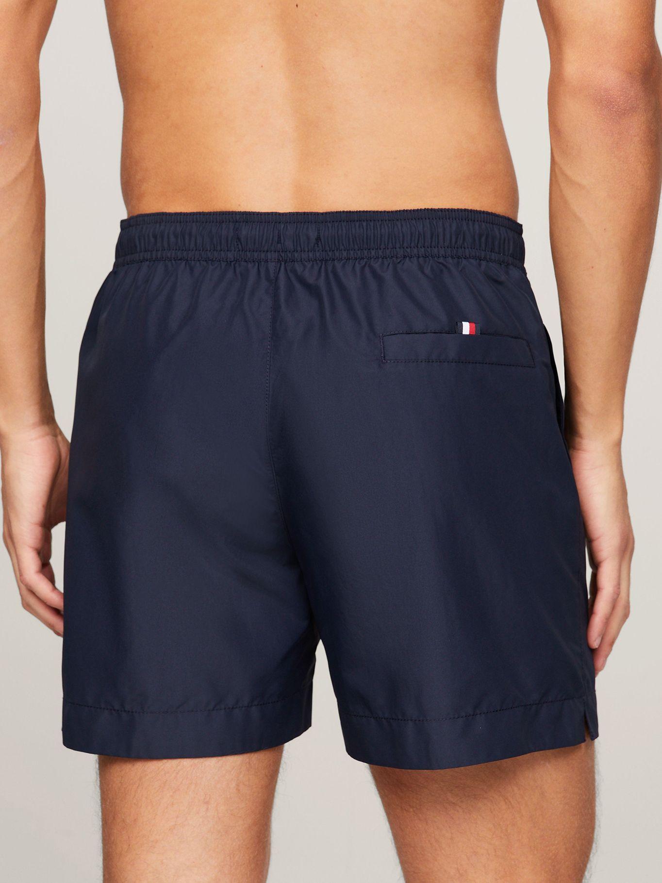 Traje De Baño- Medio Con Logo Azul Tommy Hilfiger-2