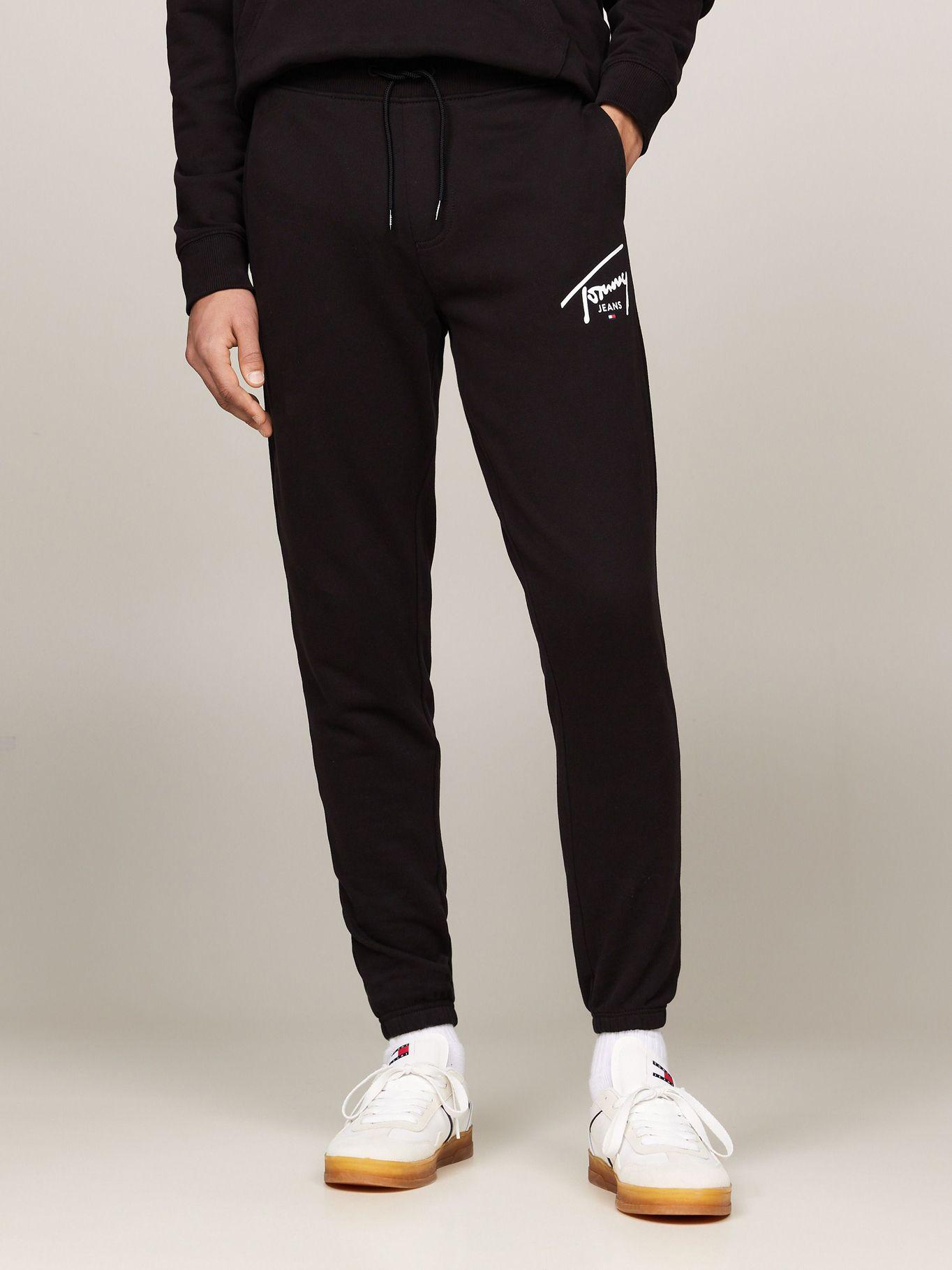 Joggers Slim Fit Con Logo Negro Tommy Jeans-0