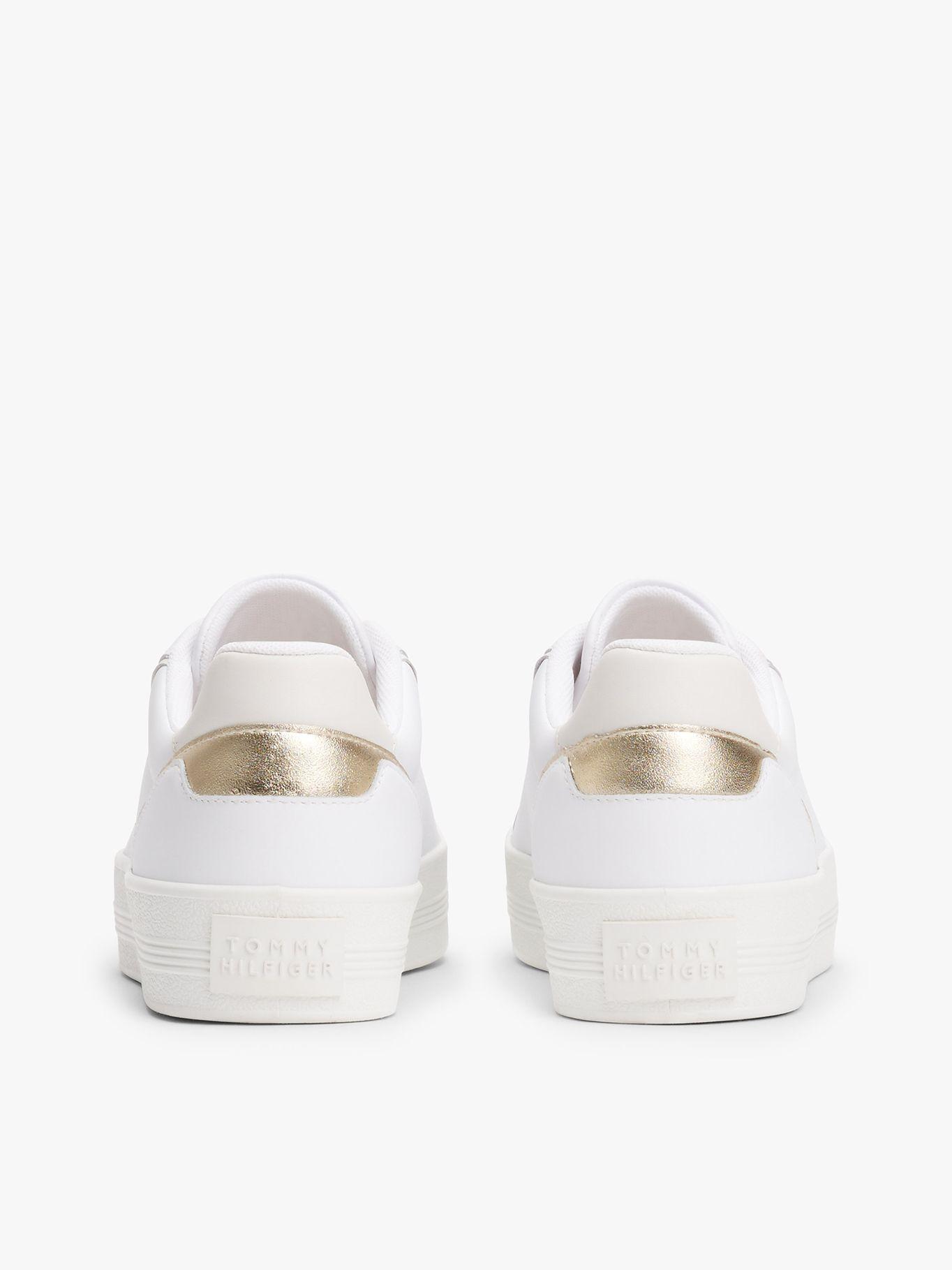 Zapatillas Con Logo Metalizado Blanco Tommy Hilfiger-7