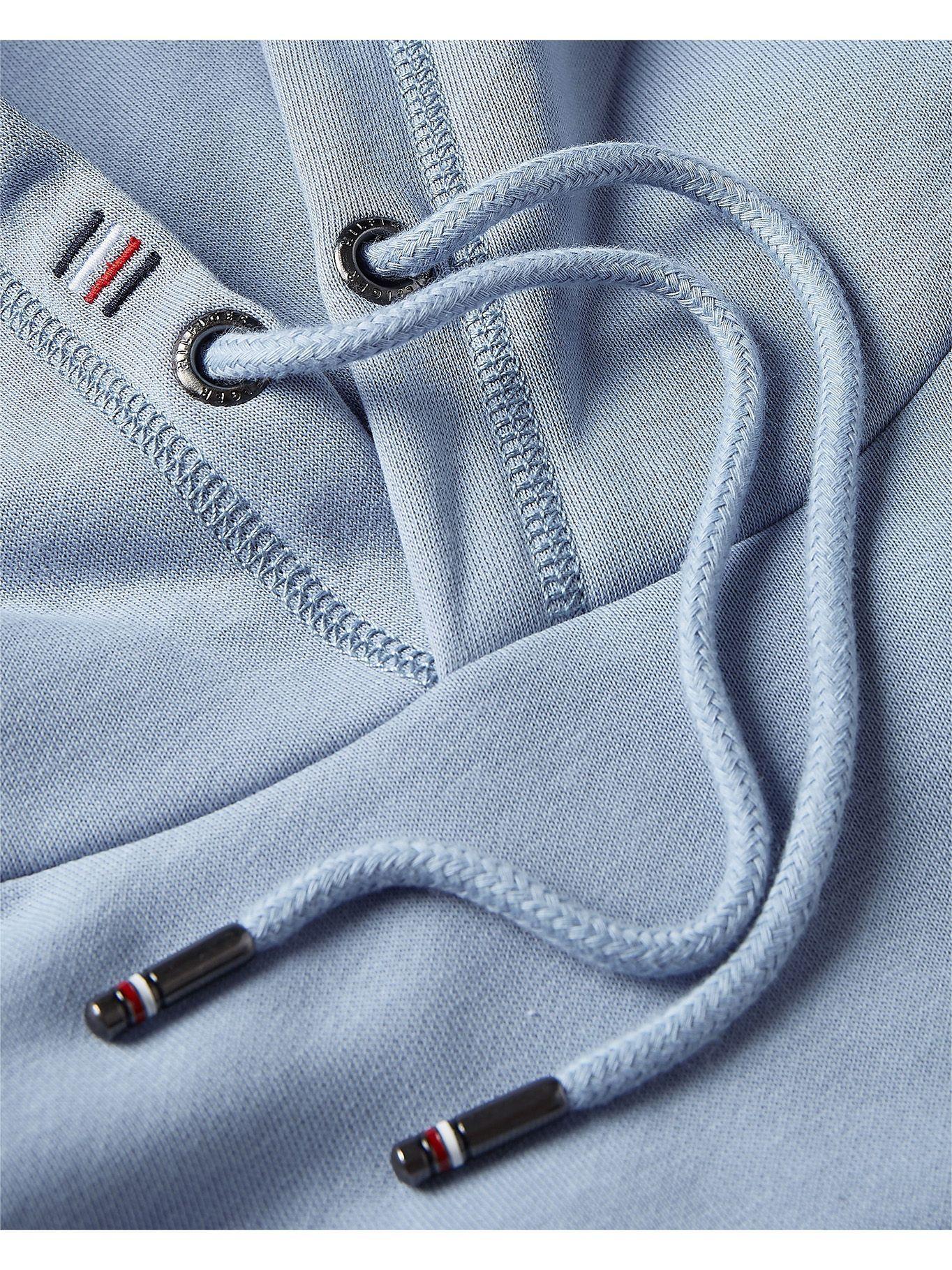Polerón Hoodie Signature Logo Celeste Tommy Hilfiger-2