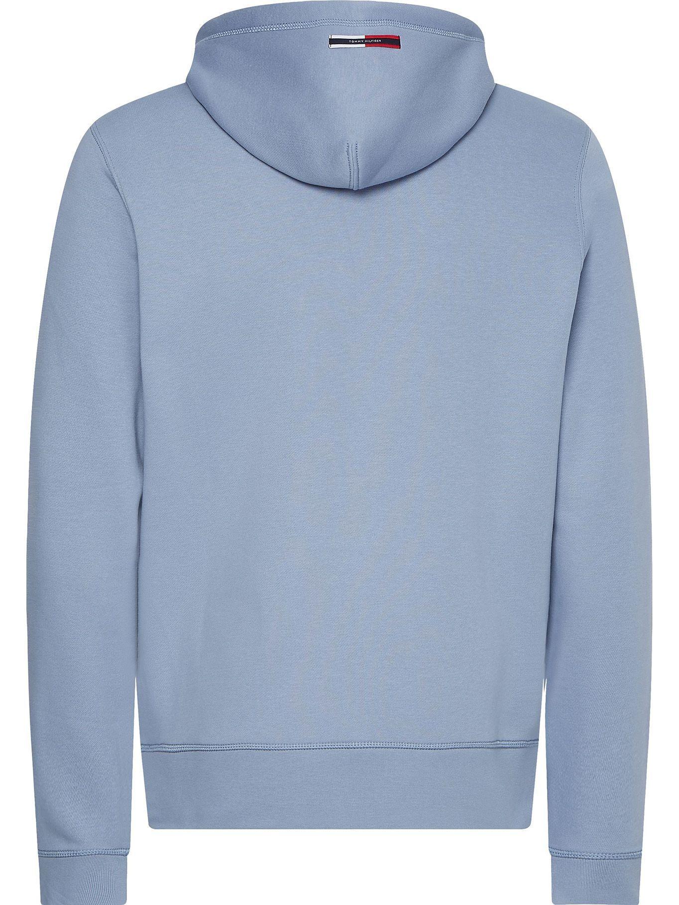 Polerón Hoodie Signature Logo Celeste Tommy Hilfiger-1