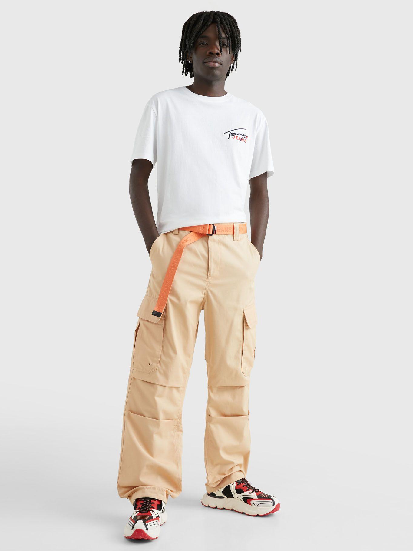 Polera Classic Graphic Signature Blanco Tommy Jeans-1