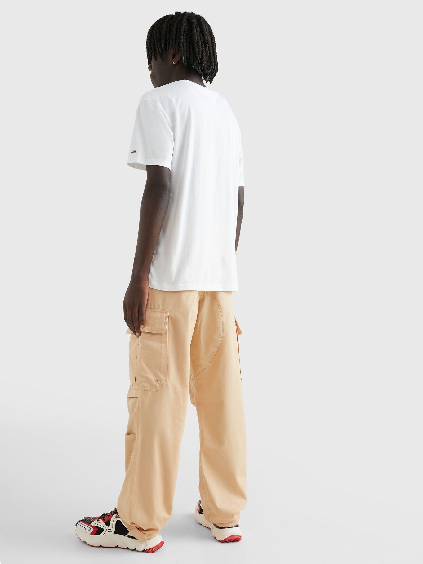 Polera Classic Graphic Signature Blanco Tommy Jeans-2