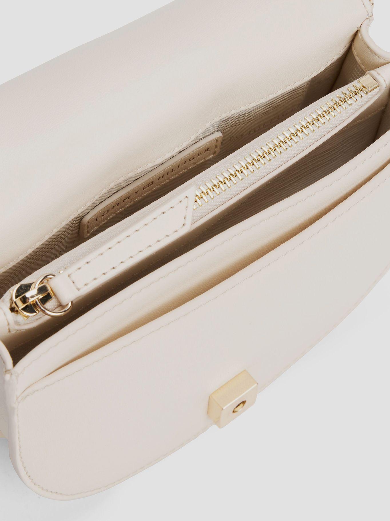 Cartera Saddle/Heritage Beige Tommy Hilfiger-2