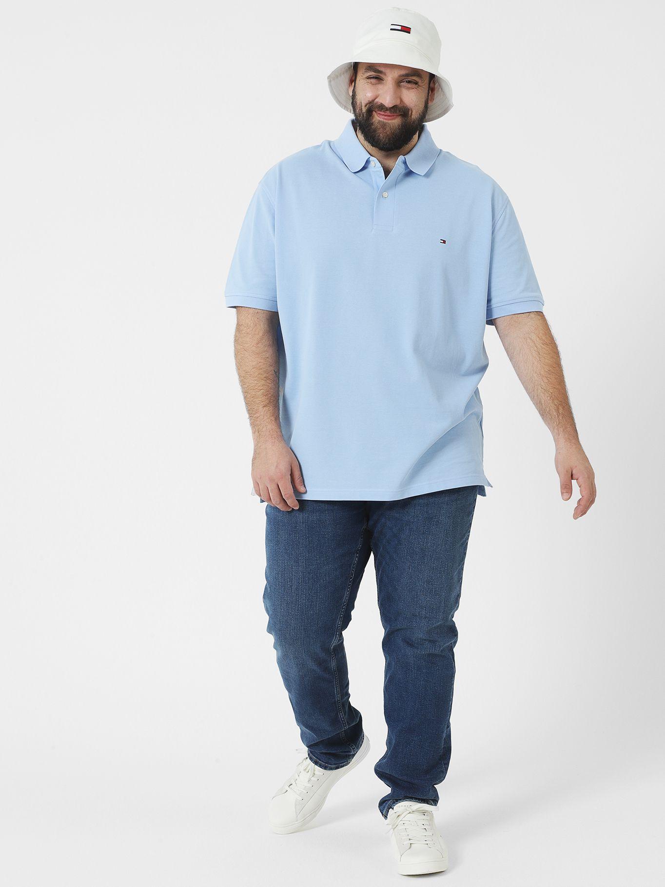 Polo Plus 1985 Regular Fit Celeste Tommy Hilfiger-2