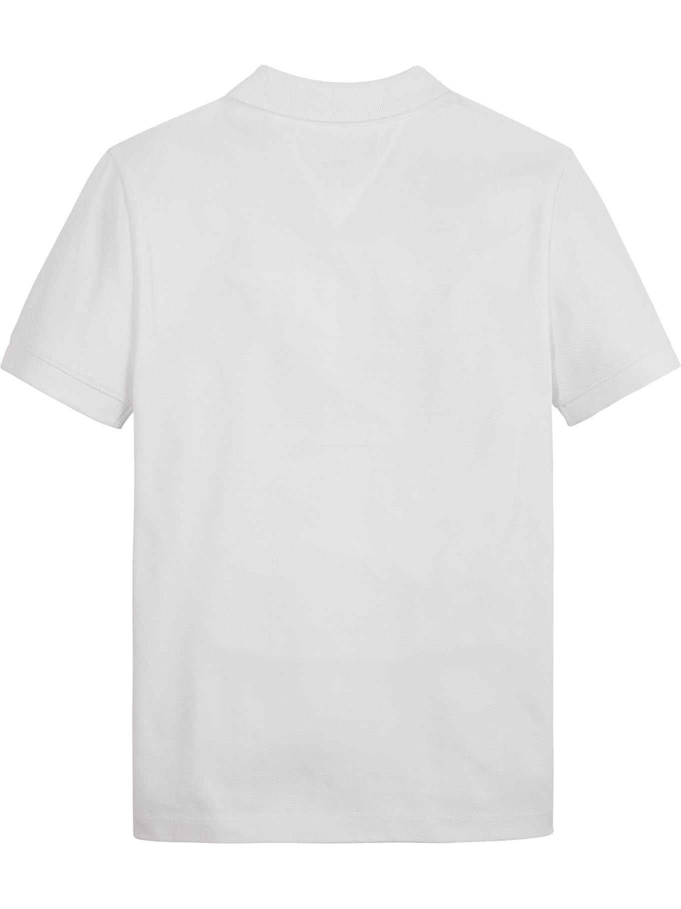 Polo Monotype Logo Blanco Tommy Hilfiger-1