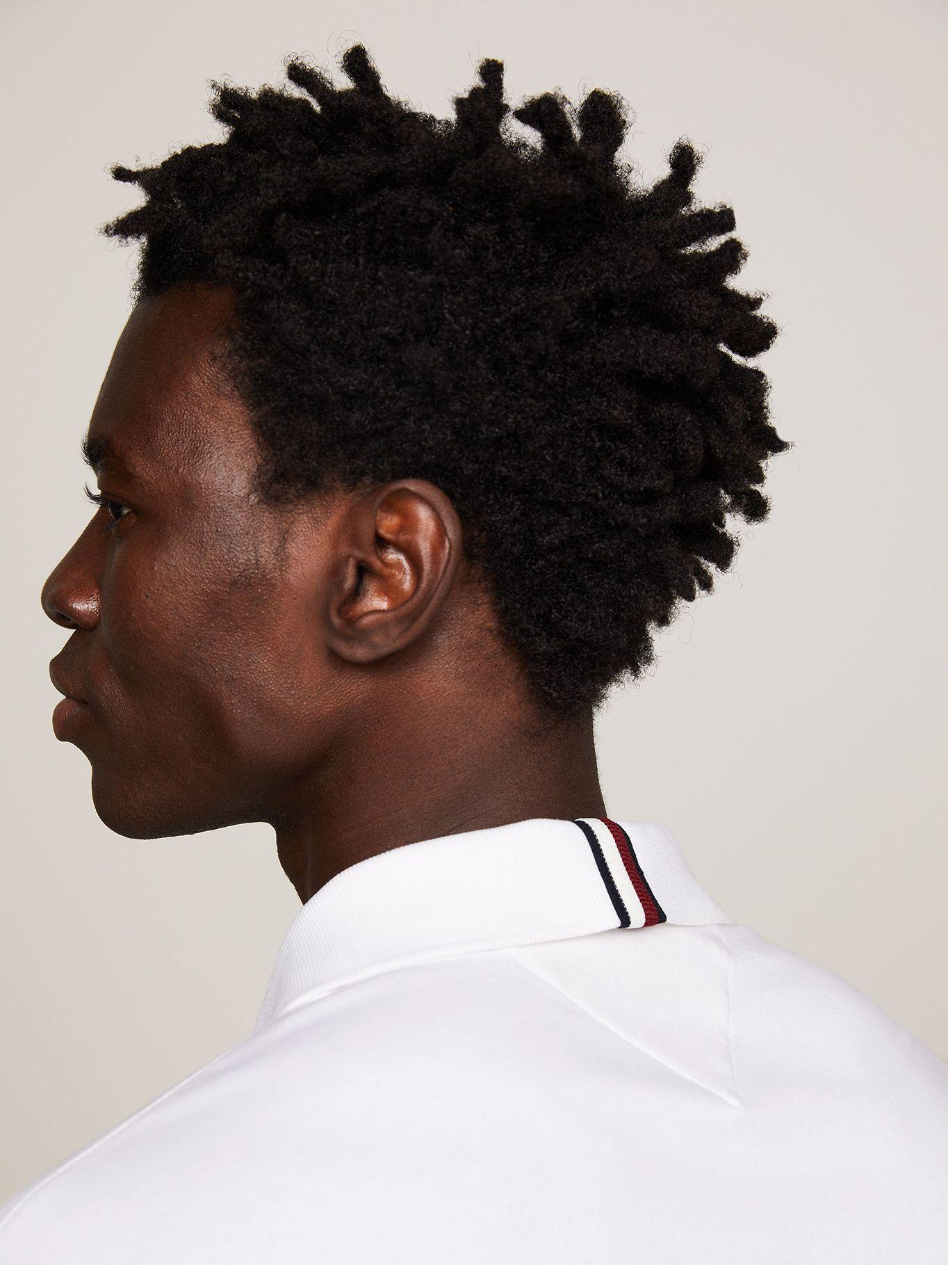 Polo Interlock Monogram Blanco Tommy Hilfiger-3
