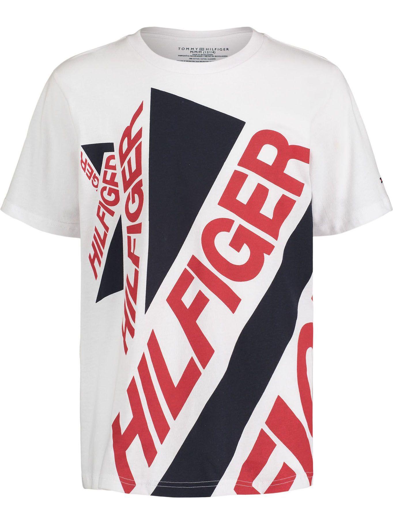 Polera Multi Logo Blanco Tommy Hilfiger-0