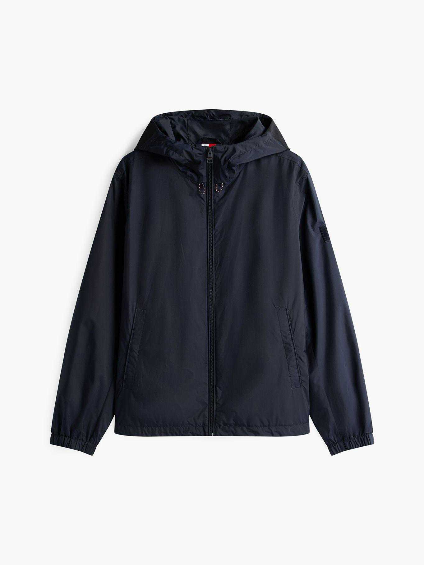 Cortavientos Hood  Logo Engomado Azul Tommy Hilfiger-5