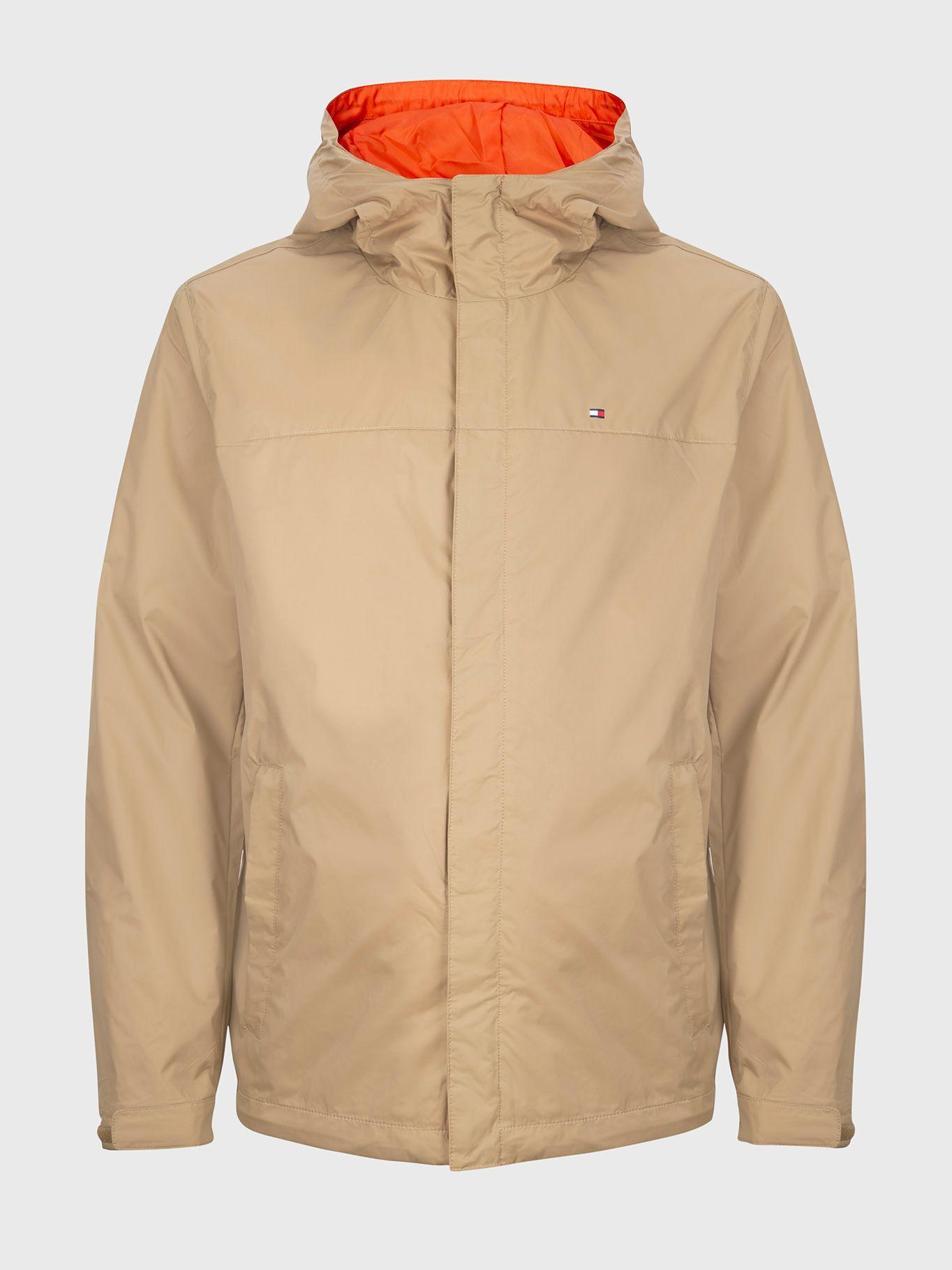 Chaqueta Essential Solid Impermeable Beige Tommy Hilfiger-0