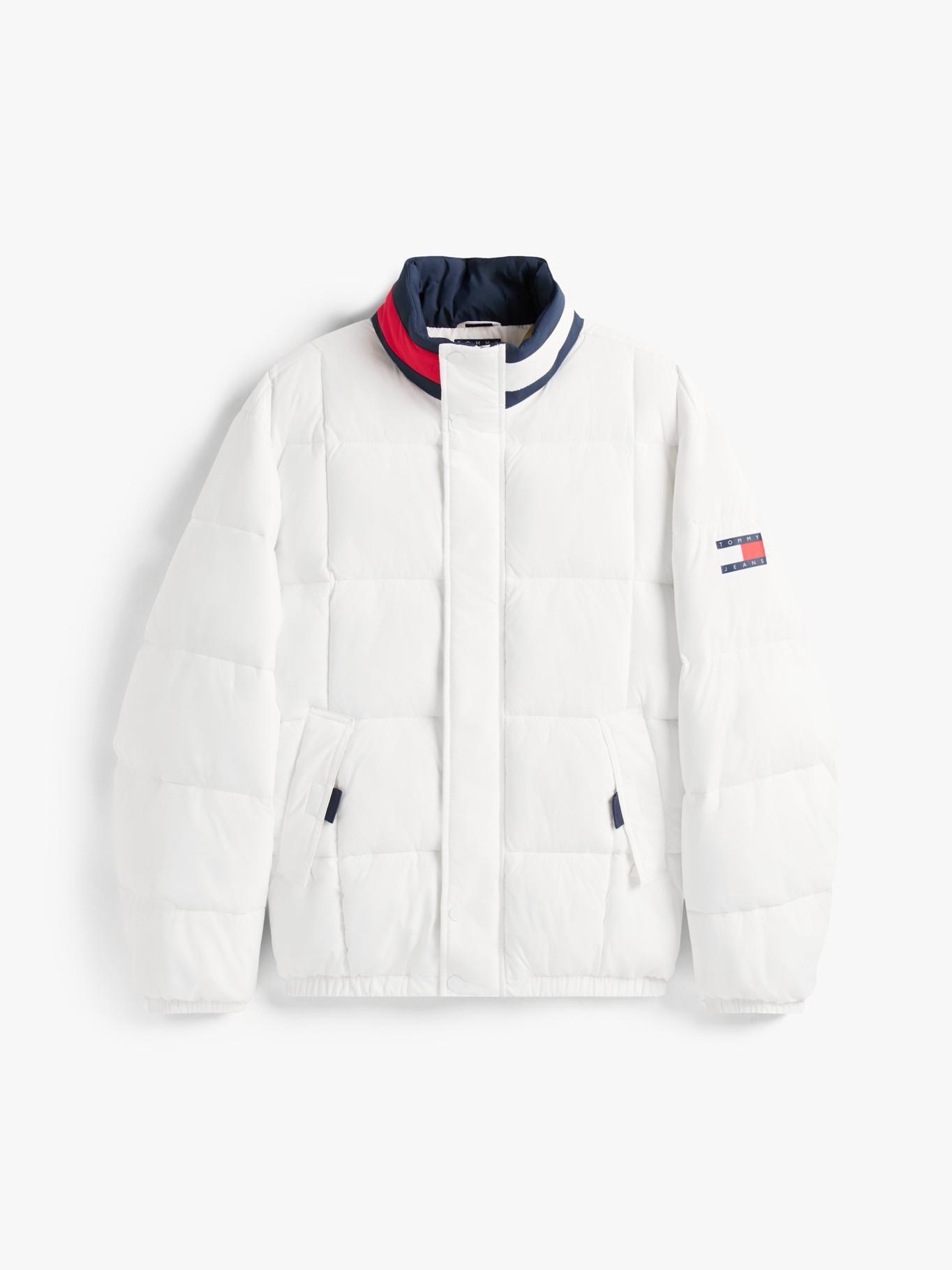 Parka Acolchada Color Block Blanco Tommy Jeans-5