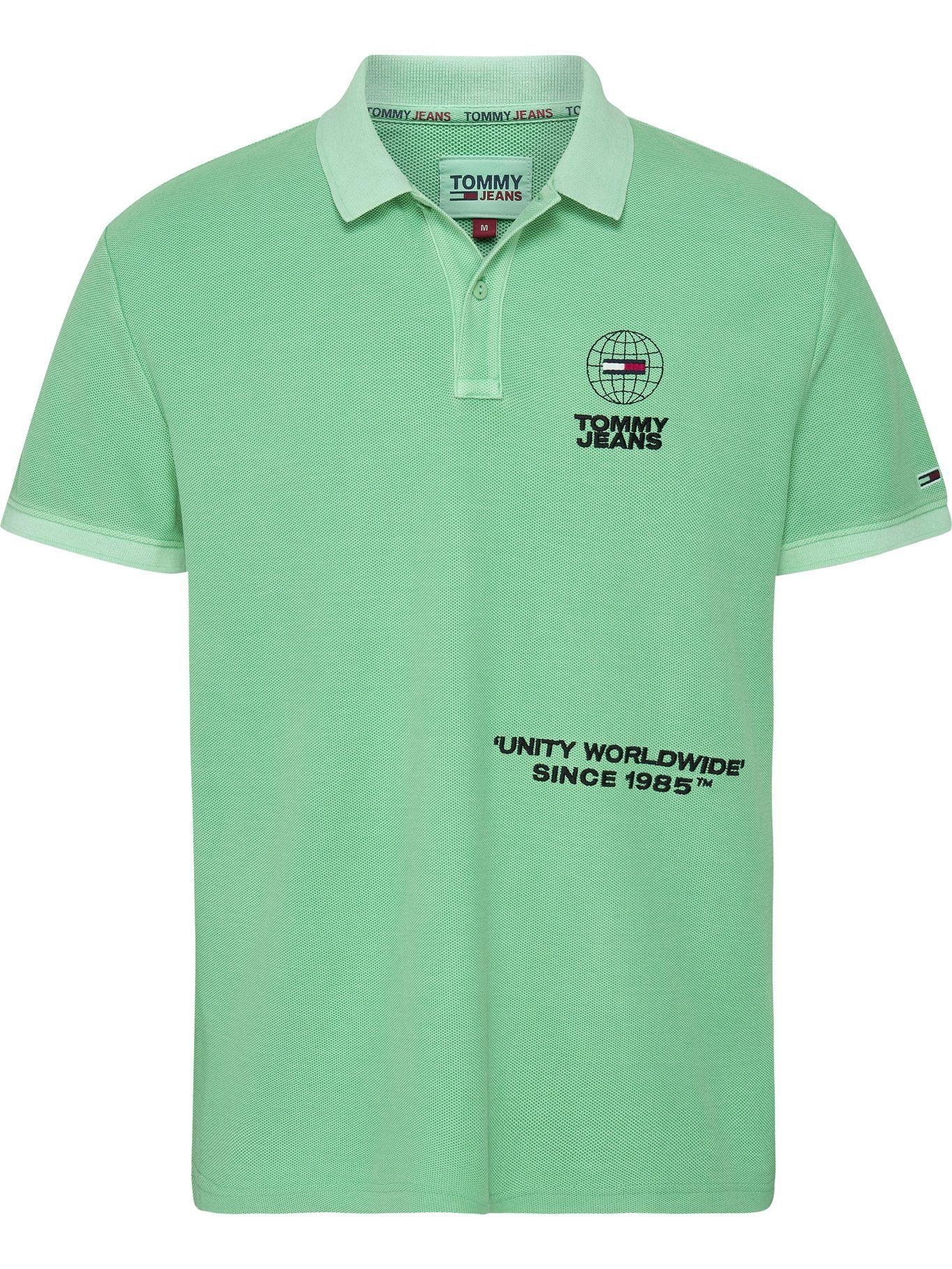 Polo Graphic Verde Tommy Jeans M2-0