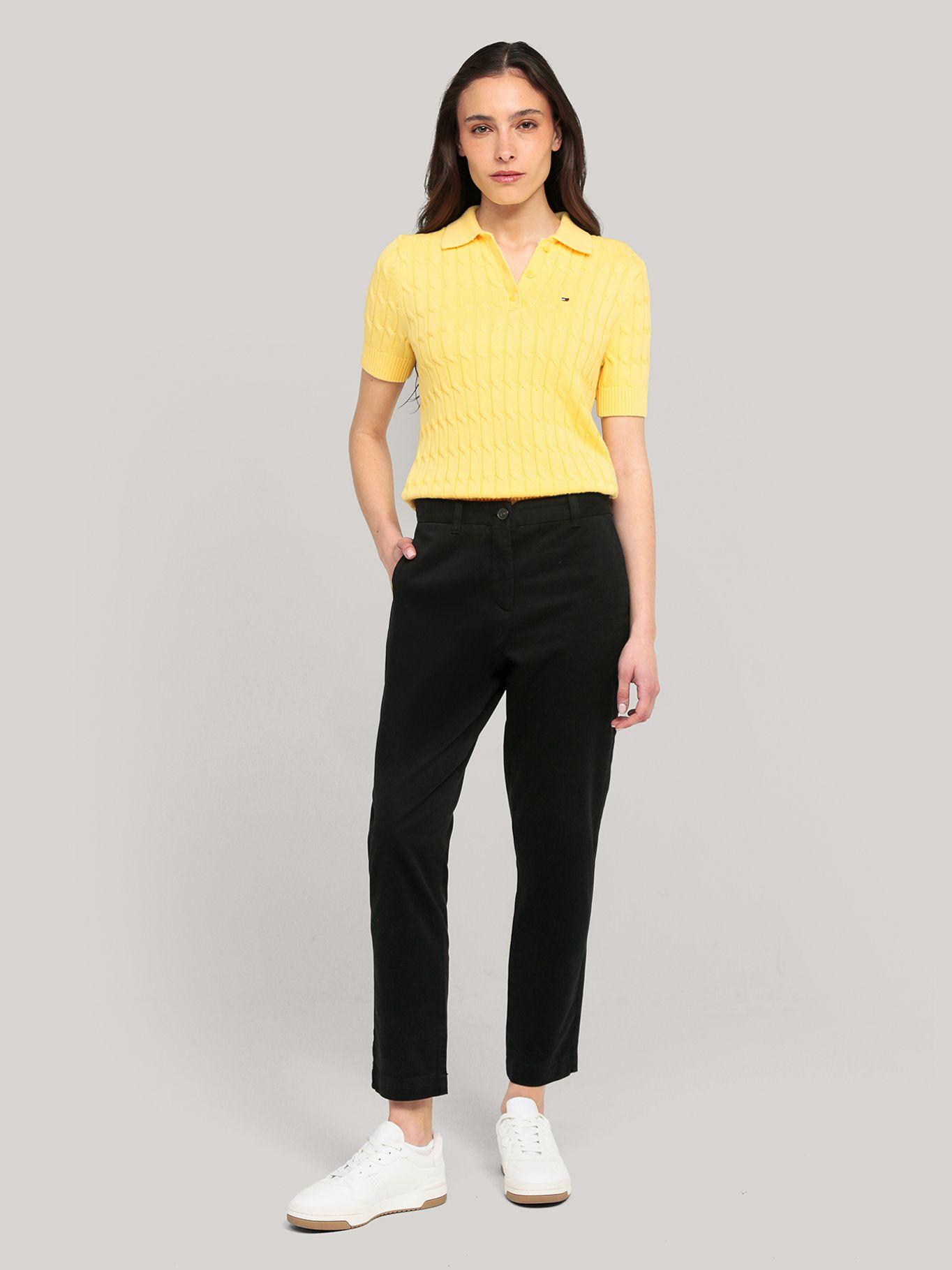 Pantalón Chino Slim Fit Negro Tommy Hilfiger-0