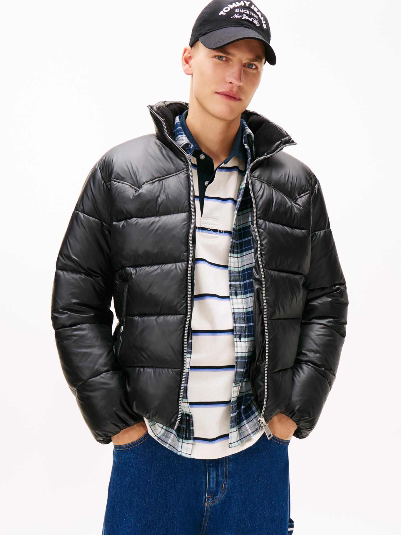 Parka Acolchada Repelente Al Agua Tommy Jeans Negro-0