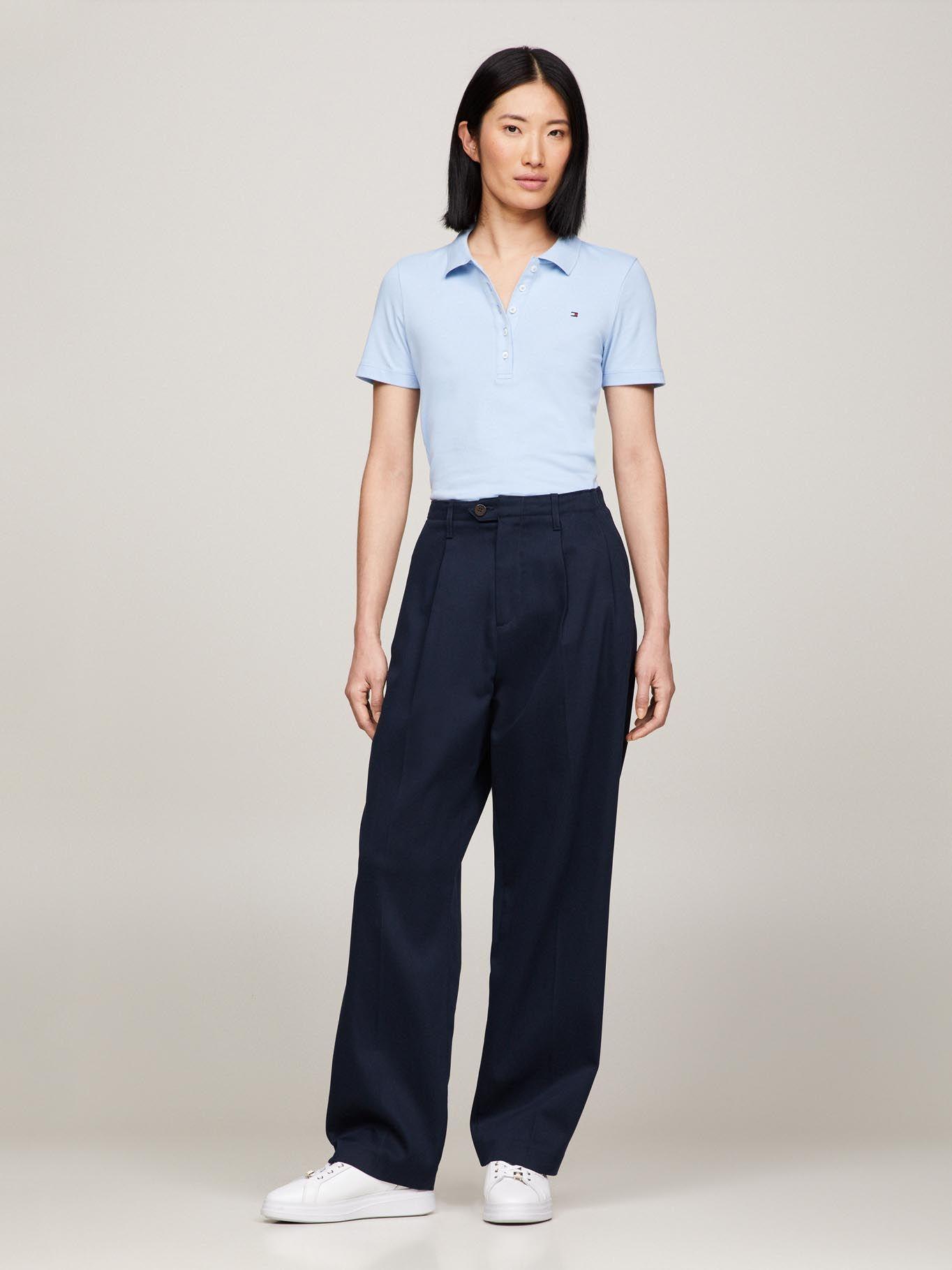 Polo Collection 1985 Slim Fit Celeste Tommy Hilfiger-1