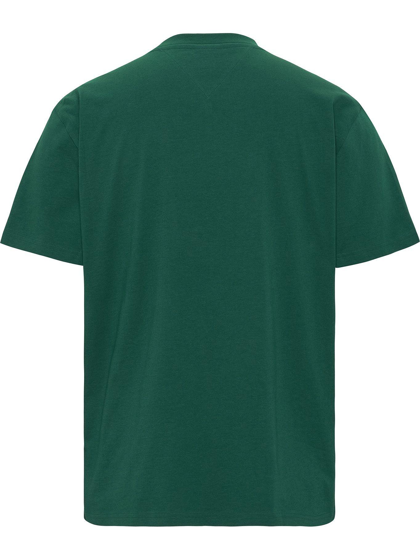 Polera Essential Serif Logo Verde Tommy Jeans-1