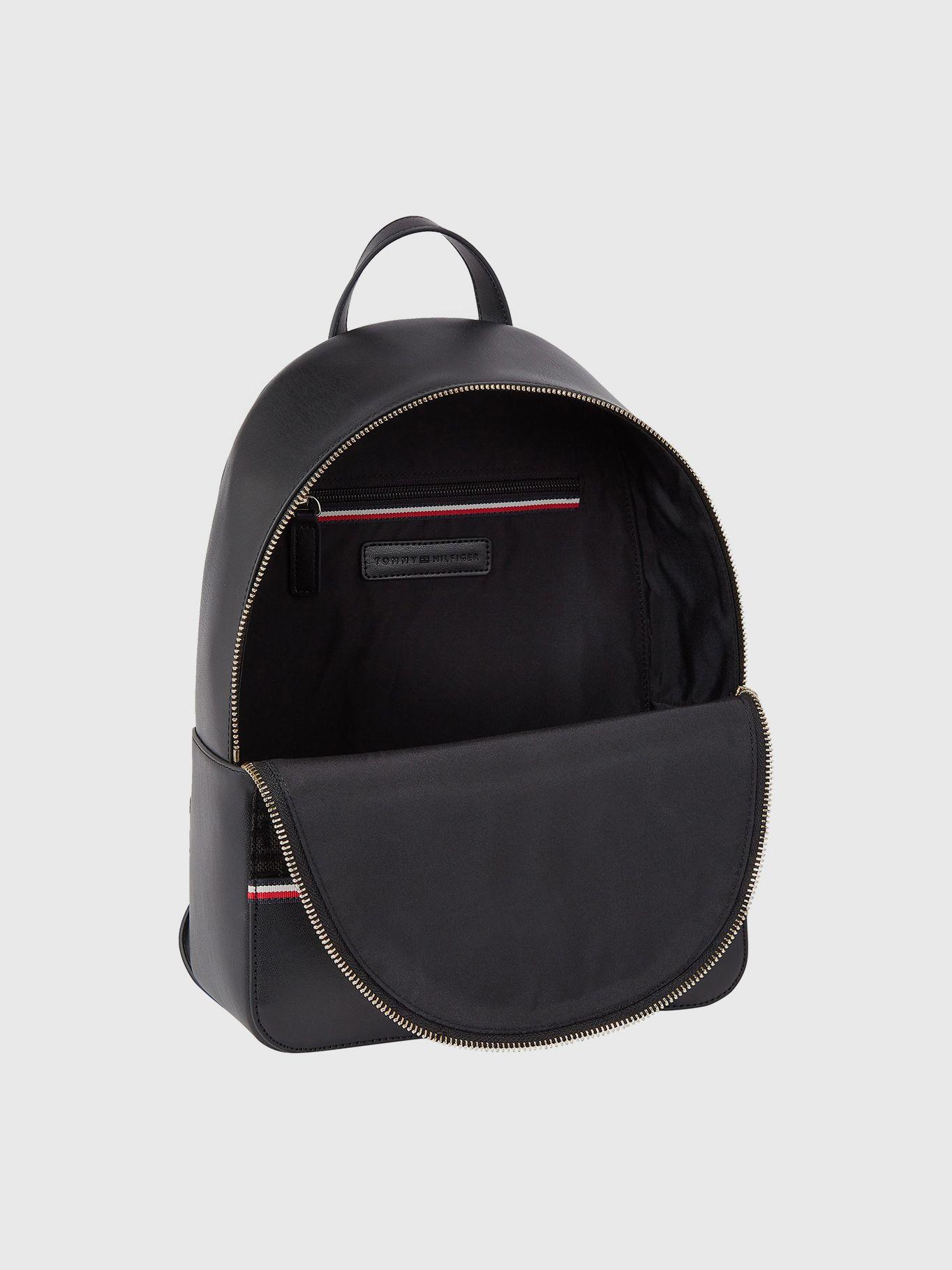Mochila Jacquard Con Stripe Negro Tommy Hilfiger-2
